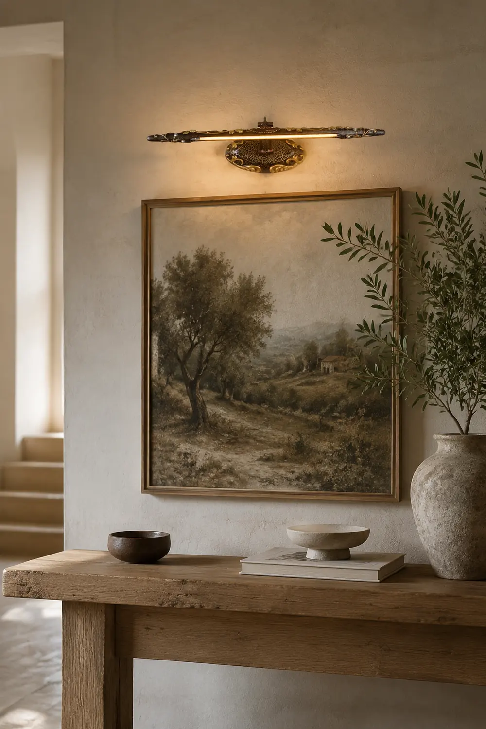 Félicie Vintage Linear Metal Wall Lamp - Lumpaz