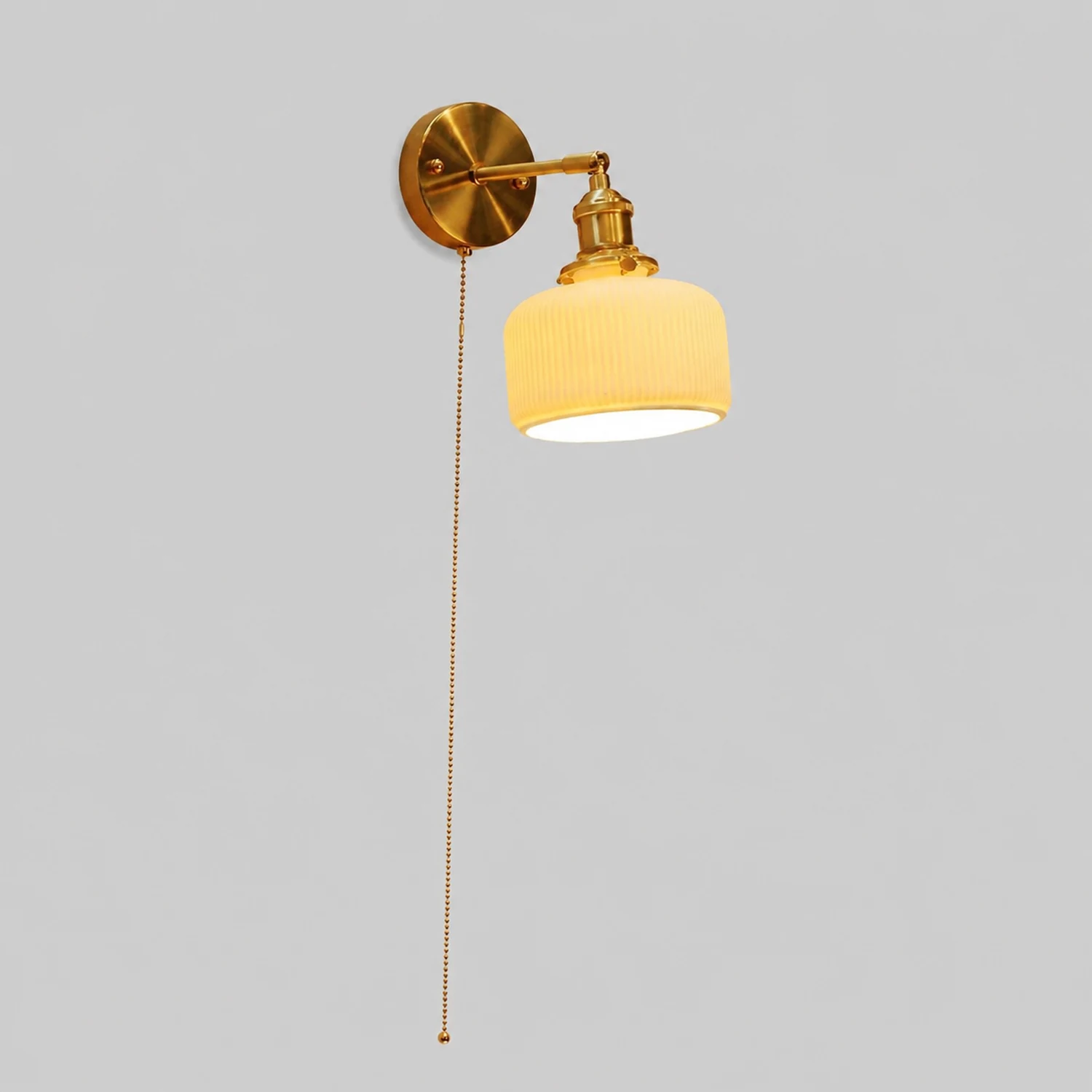 Lottie wrinkles Nordic  Modern Dresser Wall Lamp - Lumpaz