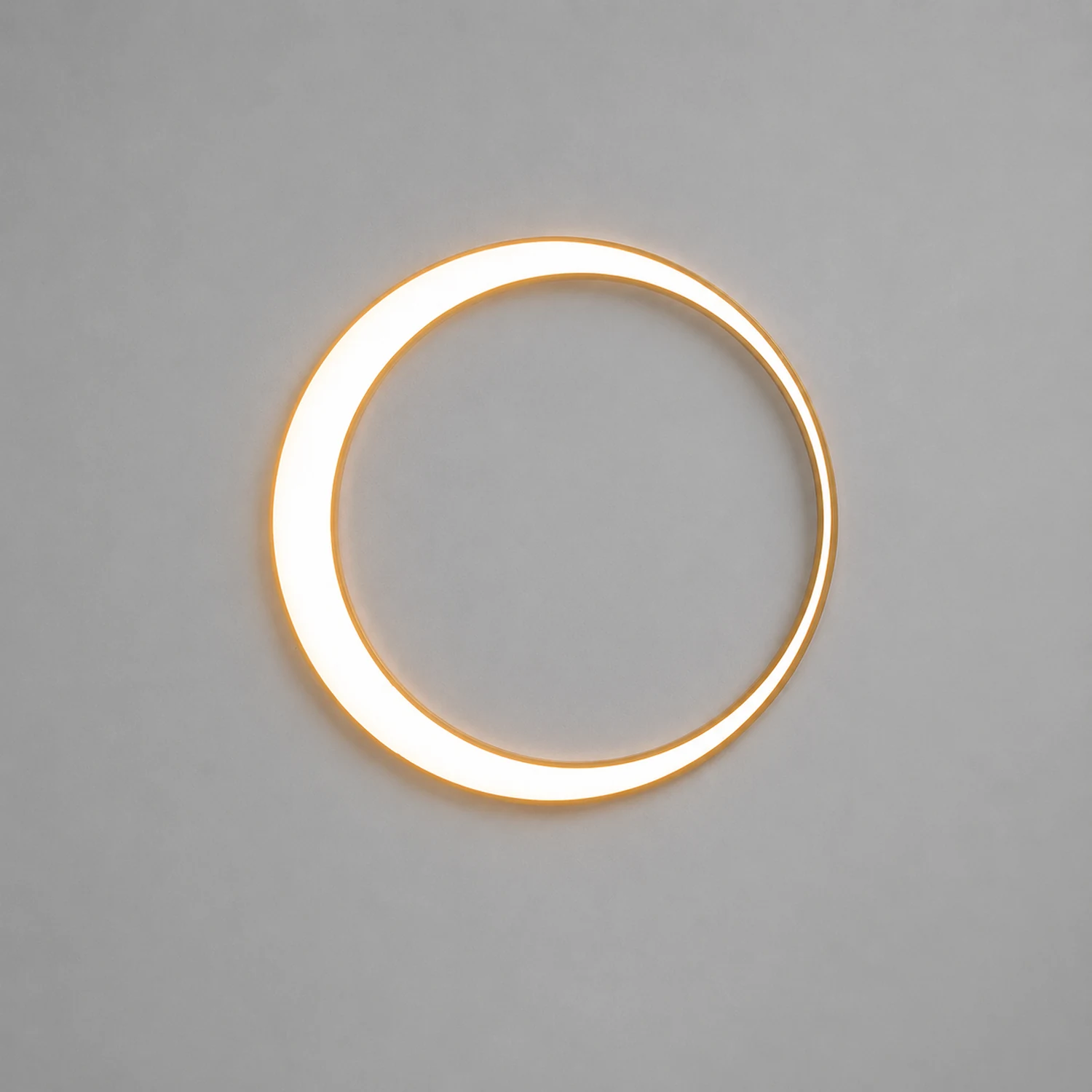 Elif Modern Ring Metal Wall Light, Art, Outdoor - Lumpaz
