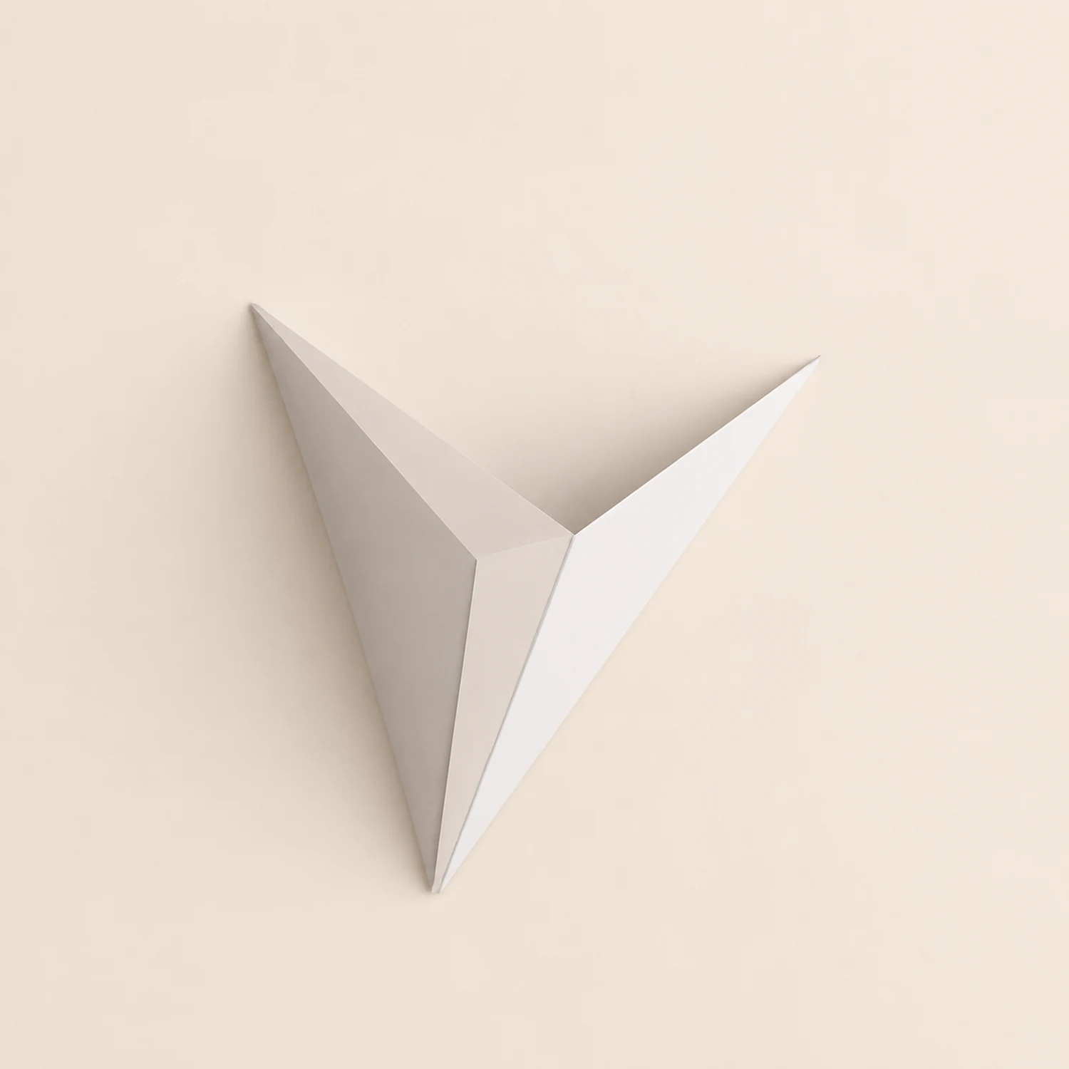 Orr Metal Modern LED Wall lamps for Bedroom, Triangle - Lumpaz