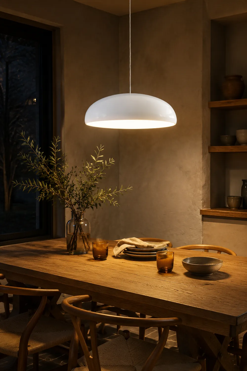 Leilani Elegant Modern Artistic Deco Pendant Light Metal Acrylic Dining Room - Lumpaz