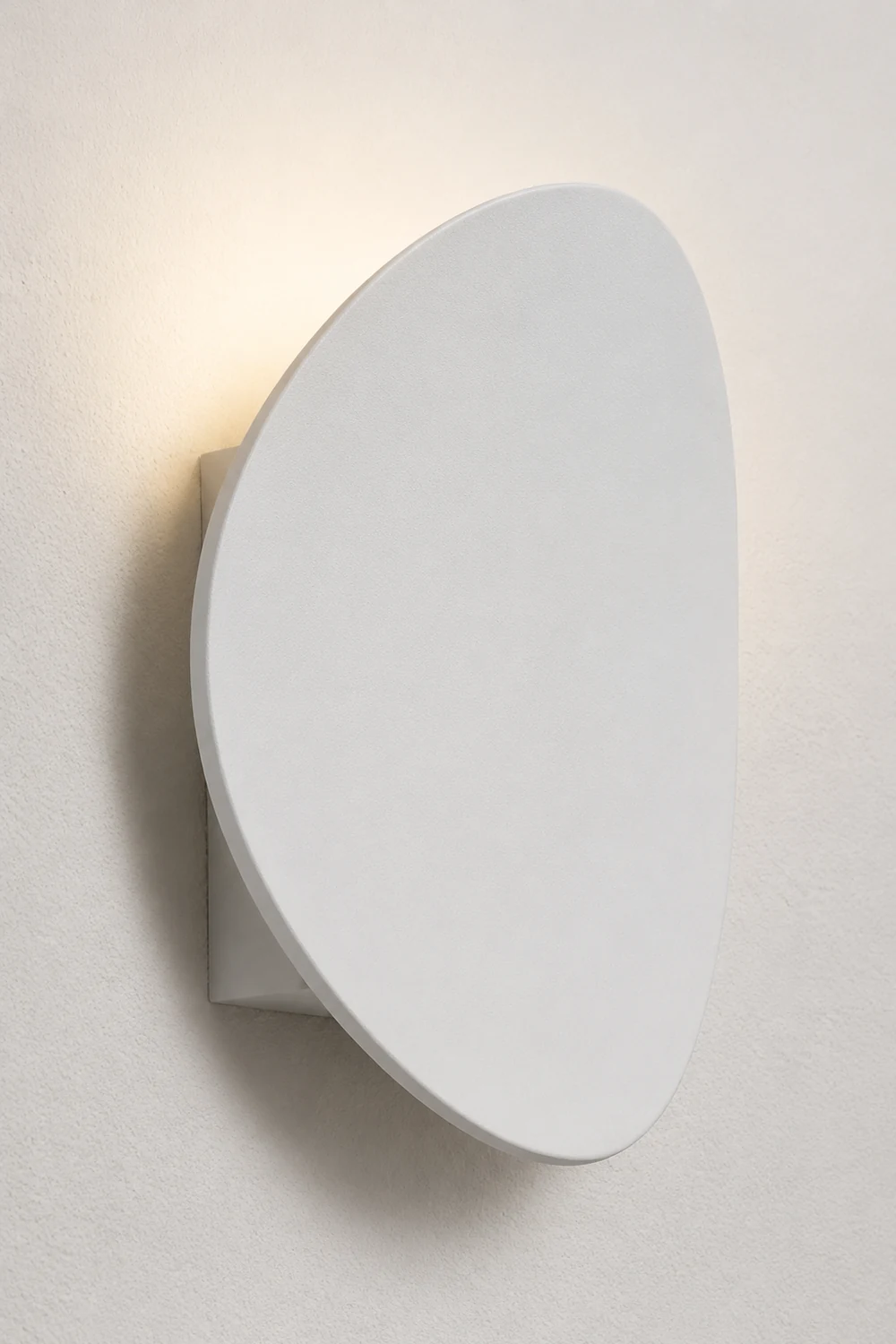 Orr Modern Minimalist Pebbles Shaped Metal/Acrylic Outdoor Waterproof Wall Lamp, Black/Gray - Lumpaz