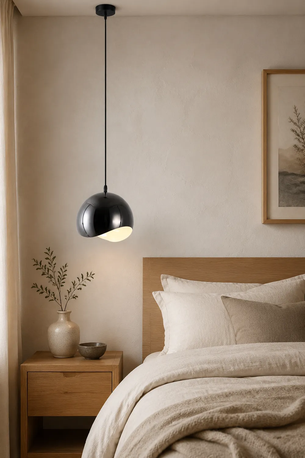 Cooley Nordic Pendant Light Metal Kitchen/Living Room/Bedroom - Lumpaz