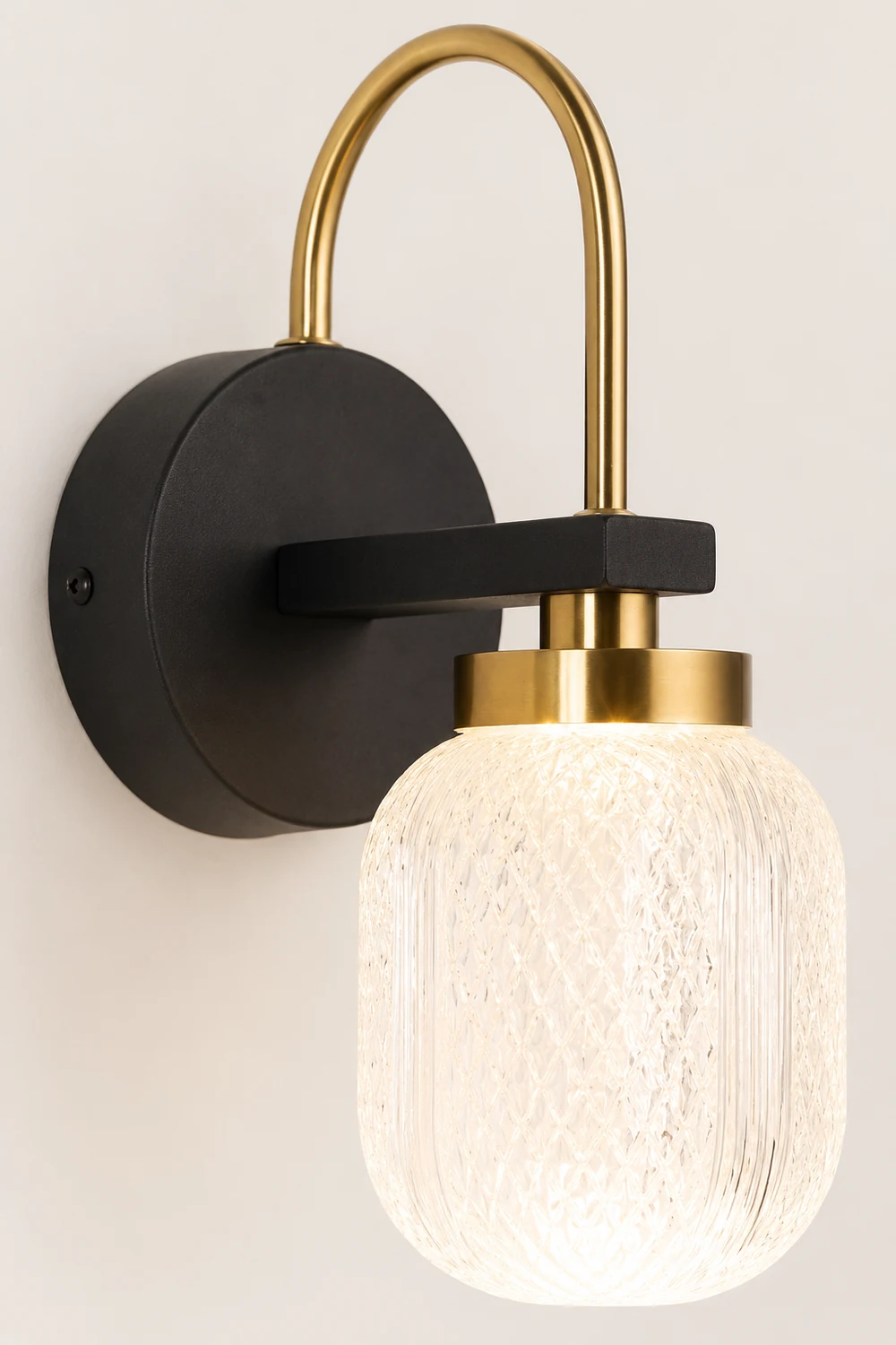 Blair Modern Metal/Acrylic Wall Lamp, 2 Style - Lumpaz