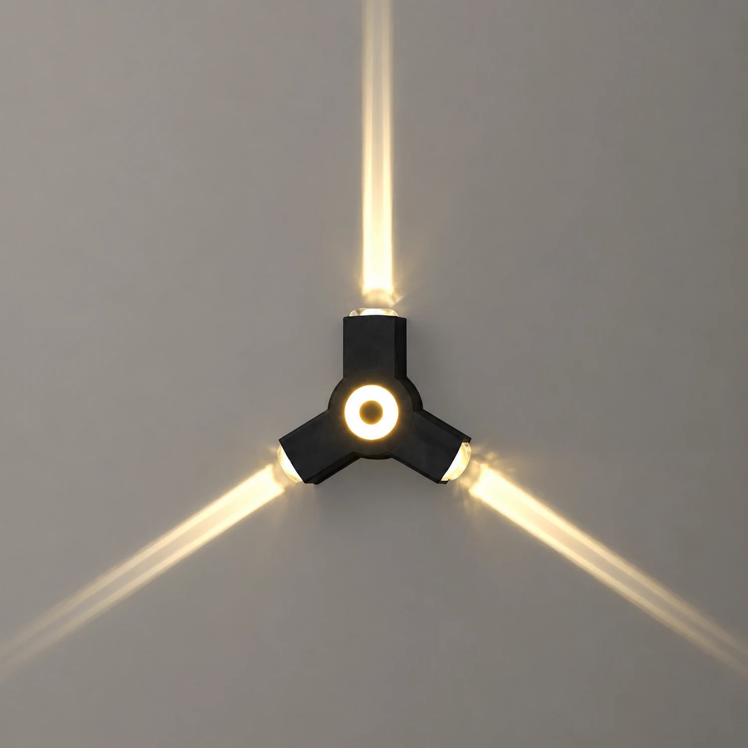 Orr Modern Waterproof Minimalist Cross Outdoor Wall Light Garden/Corridor - Lumpaz