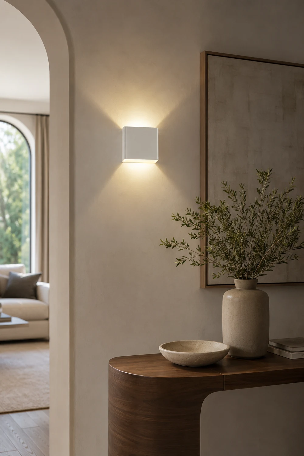 Orr Wall Lamp Square, 4" - Lumpaz