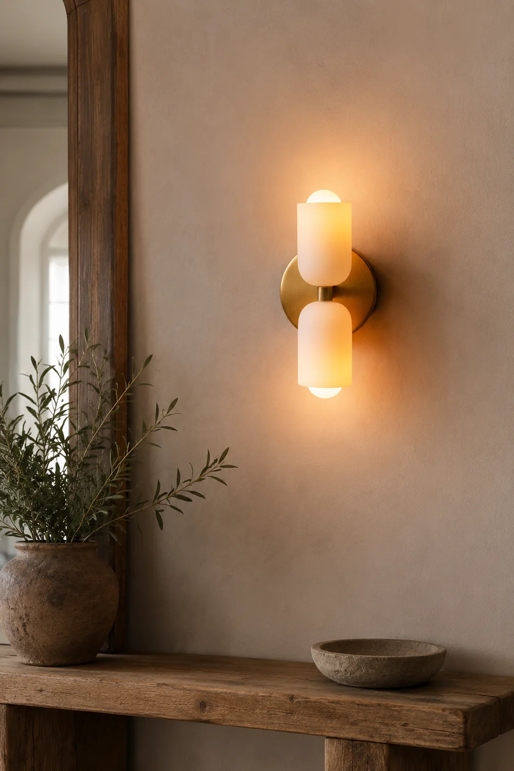 Morandi Modern LED Wall Lamp Gold Black Living Room Bedroom - Lumpaz