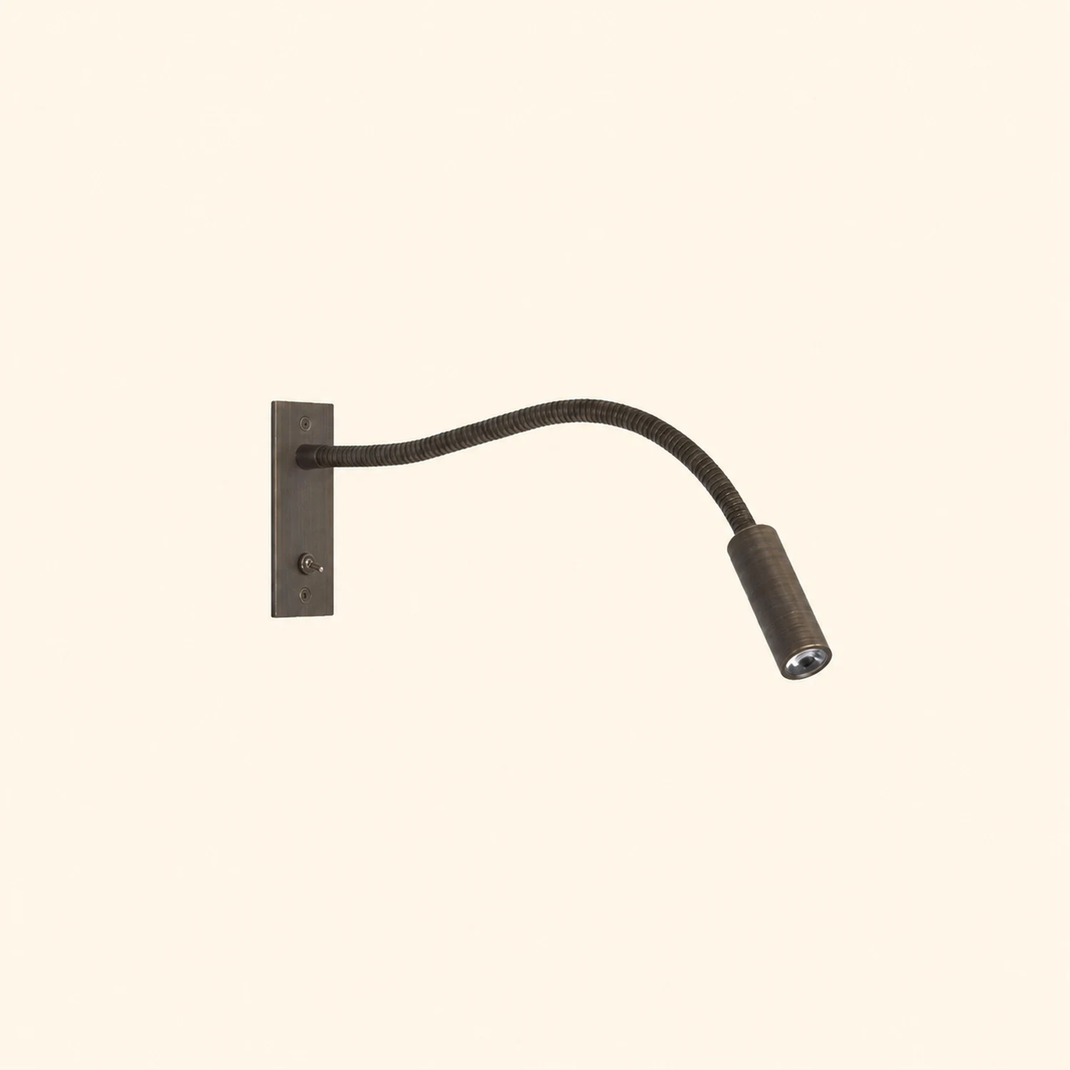 Orr Minimalist Reading Adjustable Spotlight Wall Lamp, Bronze/Nickel/Chrome - Lumpaz