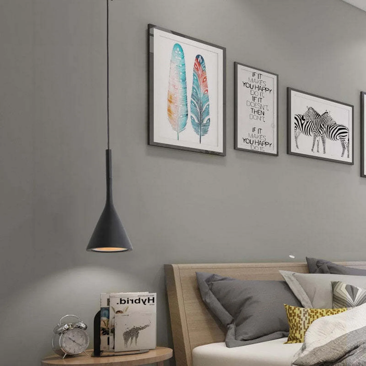 Morandi Modern Pendant Light, Triangle - Lumpaz