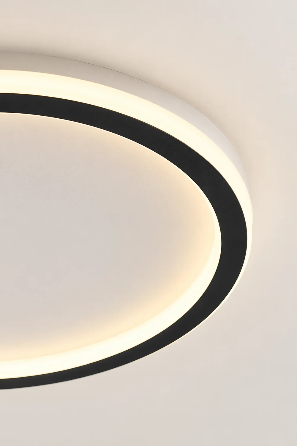 Quinn Flush Mount Ceiling Light Modern LED Round Hollow - Lumpaz