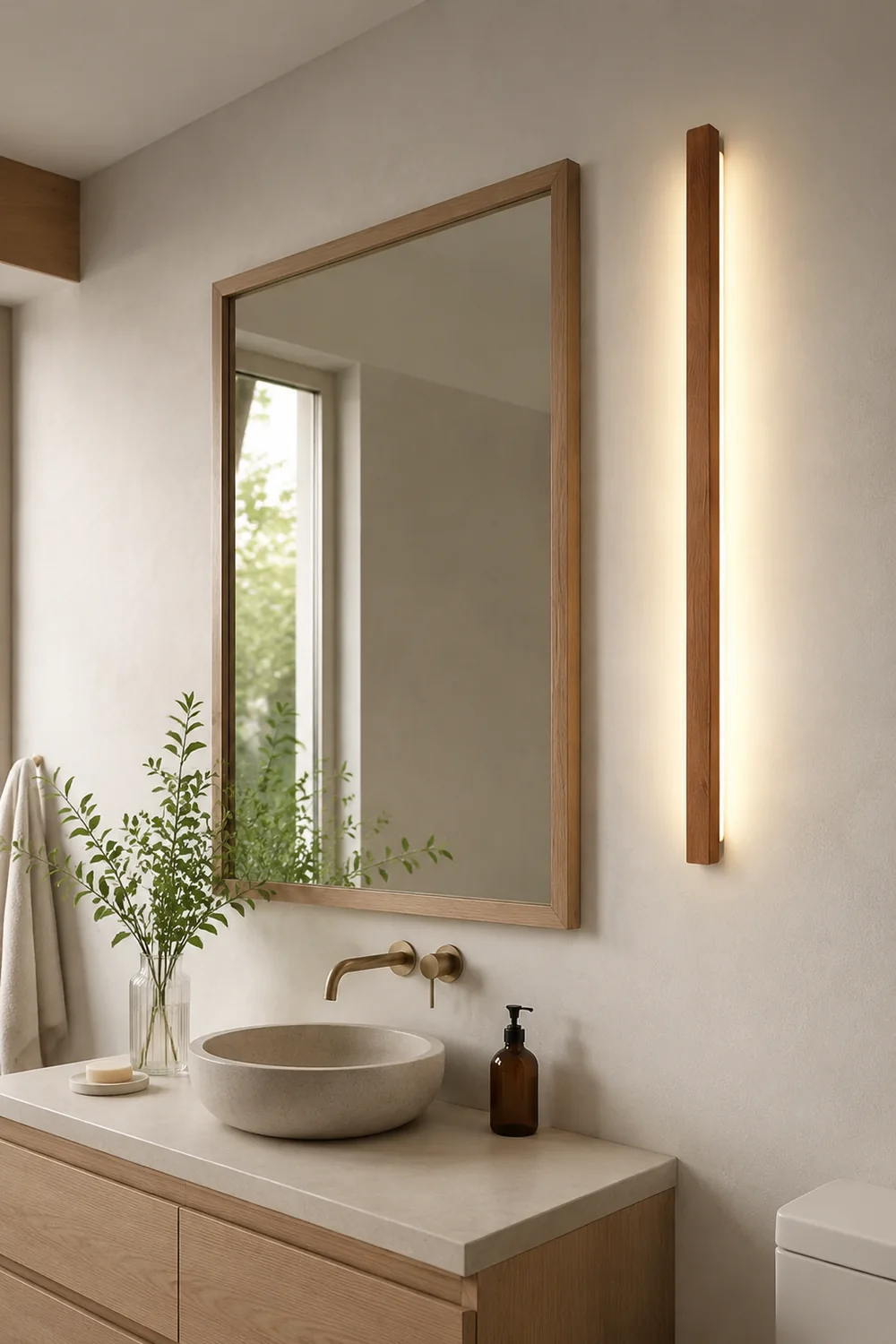 Ozawa Wall Lamp Dimmable, 23.5"/31.5"/39.3"/47.2" - Lumpaz