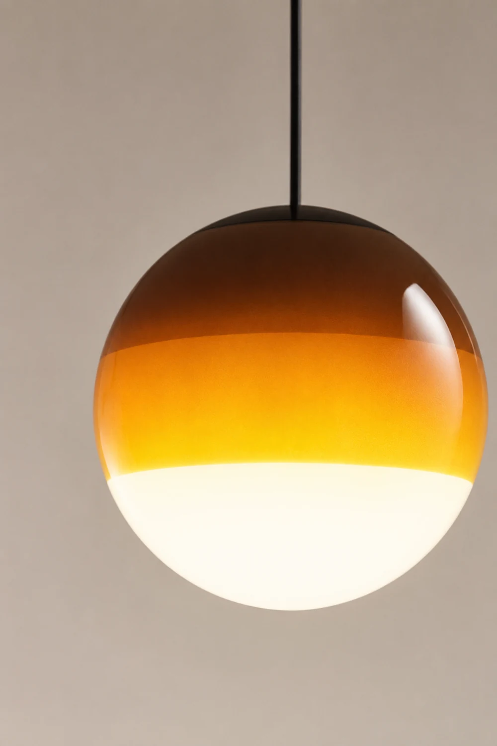 Hailie Contemporary Colorful Glass Bubble Pendant Light - Lumpaz