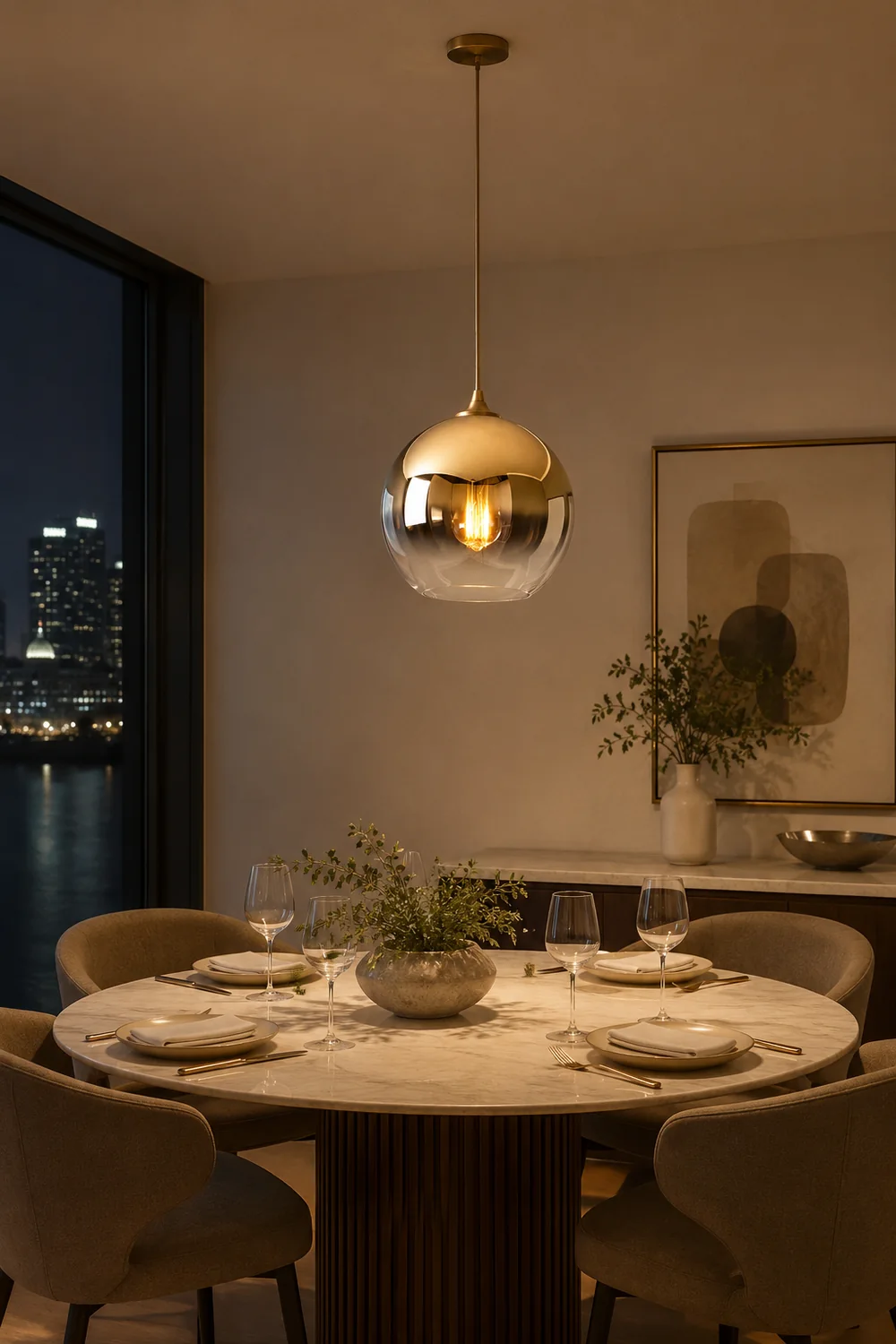 Levy Pendant Light Gradient - Lumpaz