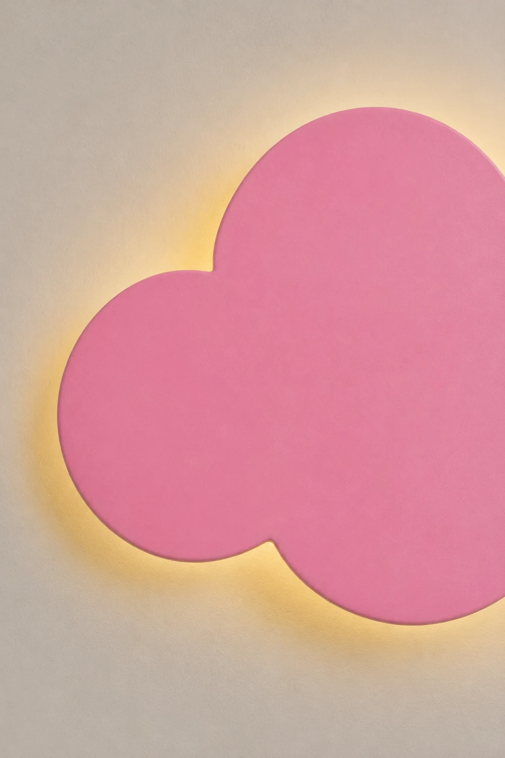 Morandi Modern Minimalist Cloud Shape Wall Lamp, White/Blue/Pink - Lumpaz