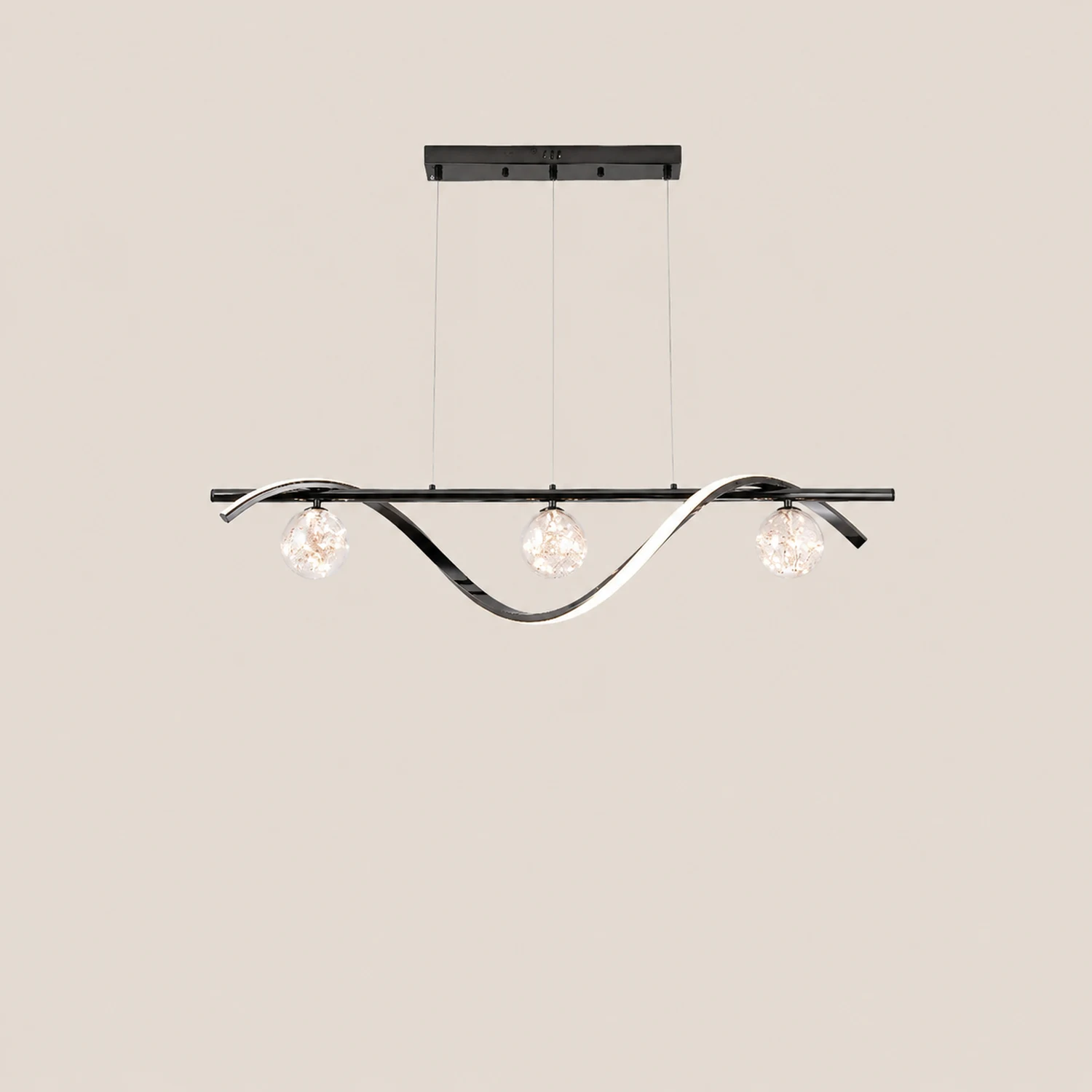 Pendant Light, Black/Gold, Kitchen/Living Room - Lumpaz