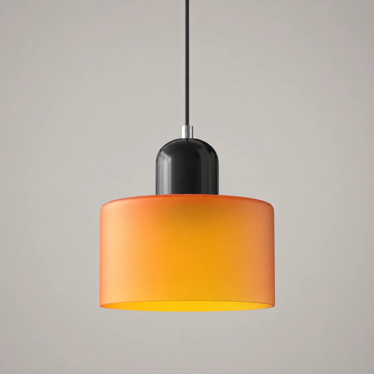Morandi Modern White Glass Kitchen Island Pendant Light - Lumpaz