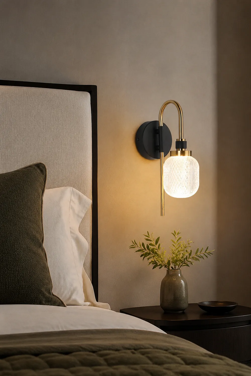 Blair Modern Metal/Acrylic Wall Lamp, 2 Style - Lumpaz