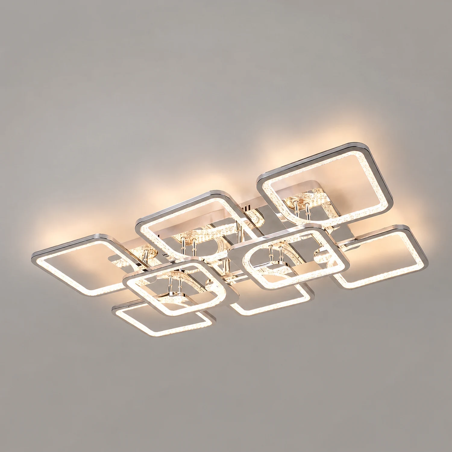 Lacey Modern Square Flush Mount Ceiling Light - Lumpaz