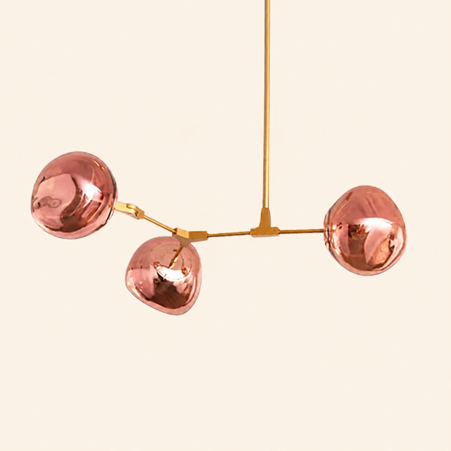 Mirza Modern Globe Lava 3 Pendant Light Fixture 3/6/8 Head - Lumpaz