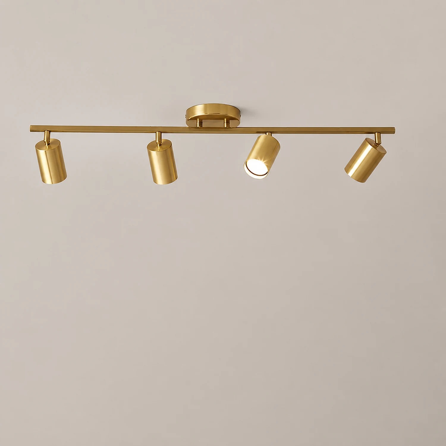 Haney Black Modern Ceiling Light Spotlight Cast, 3 Color, 3/4/5/6 Head - Lumpaz