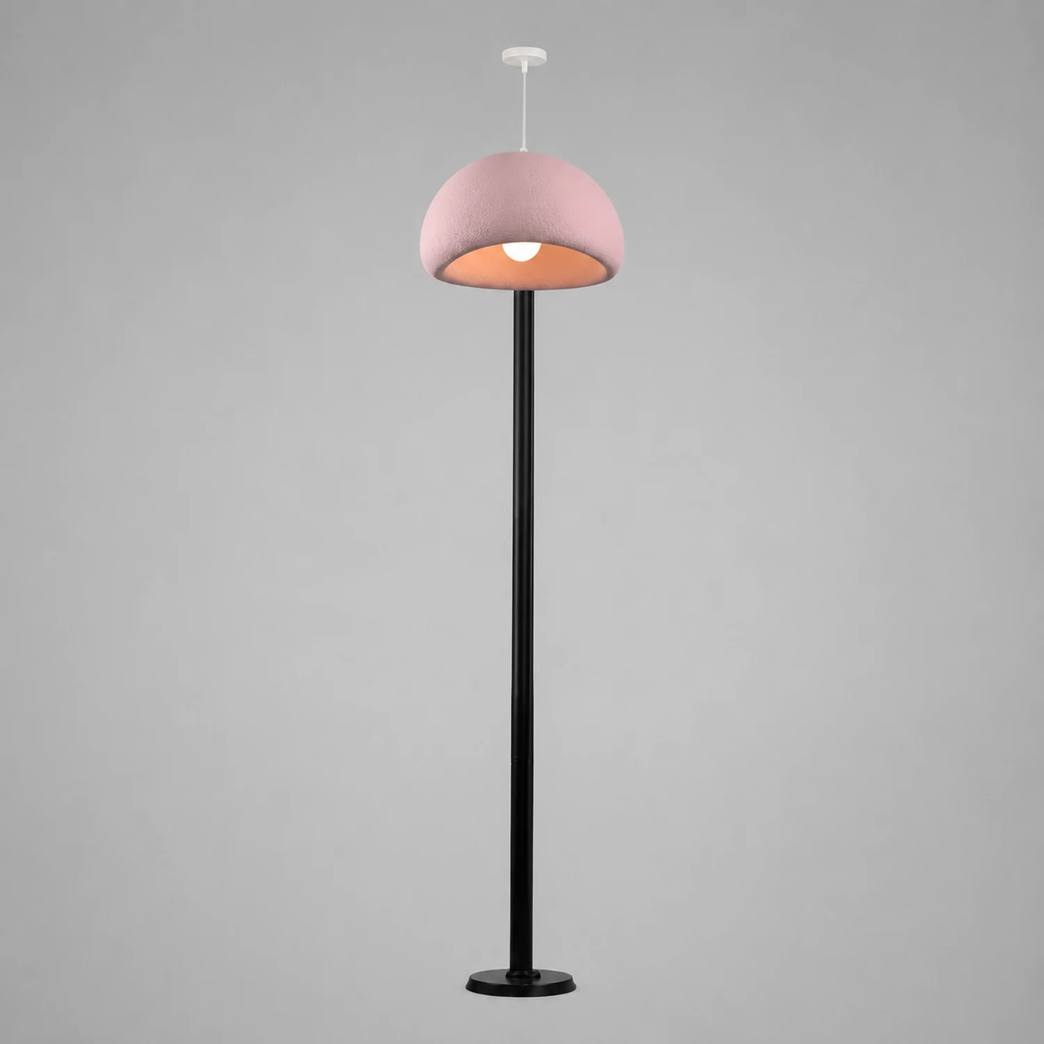 Byers Wabi-Sabi Spherical Cloud Pendant Light, Gray/White/Pink/Blue - Lumpaz