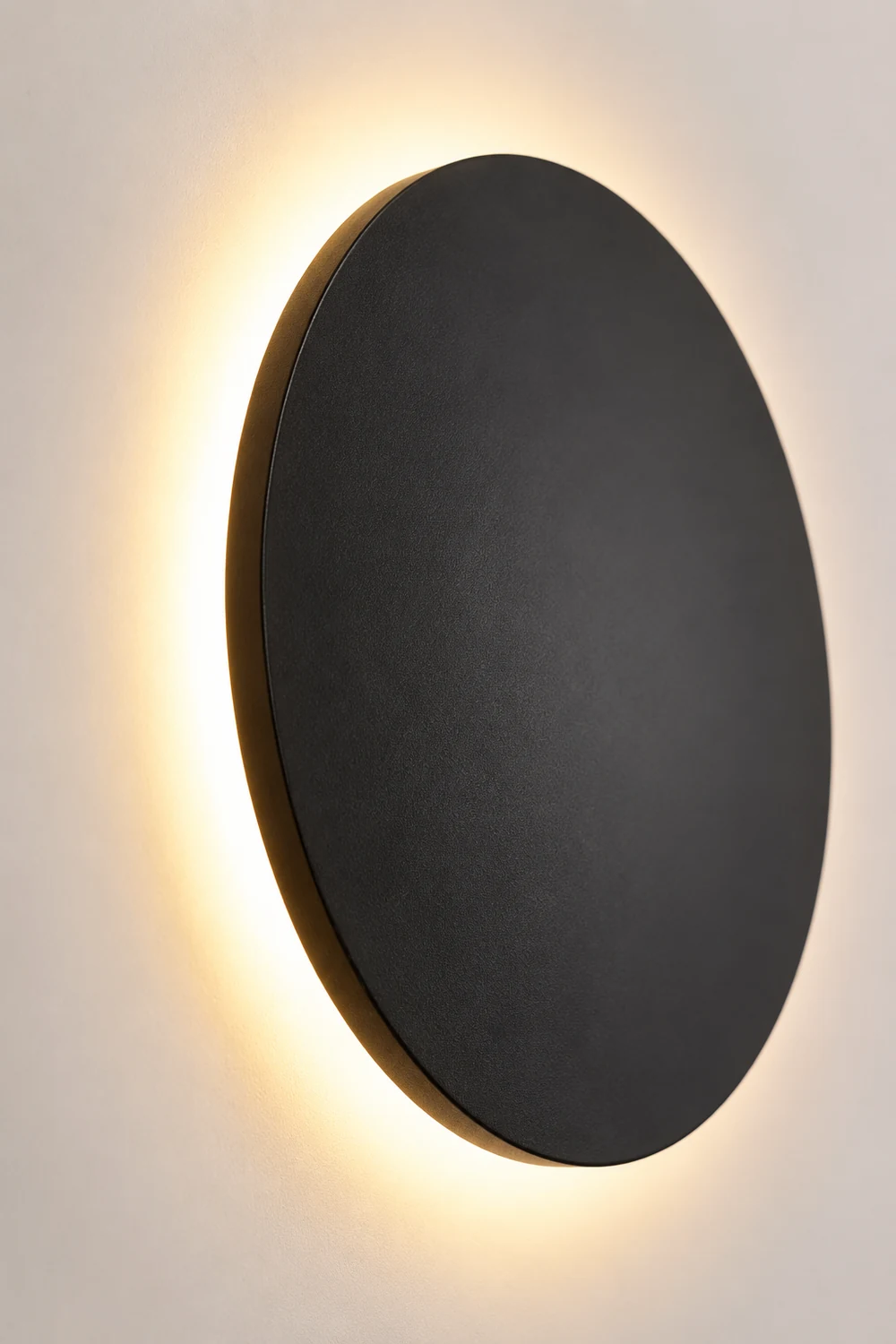 Orr Modern Round Wall Mounted Lamp, Metal, Bedside/Living Room - Lumpaz