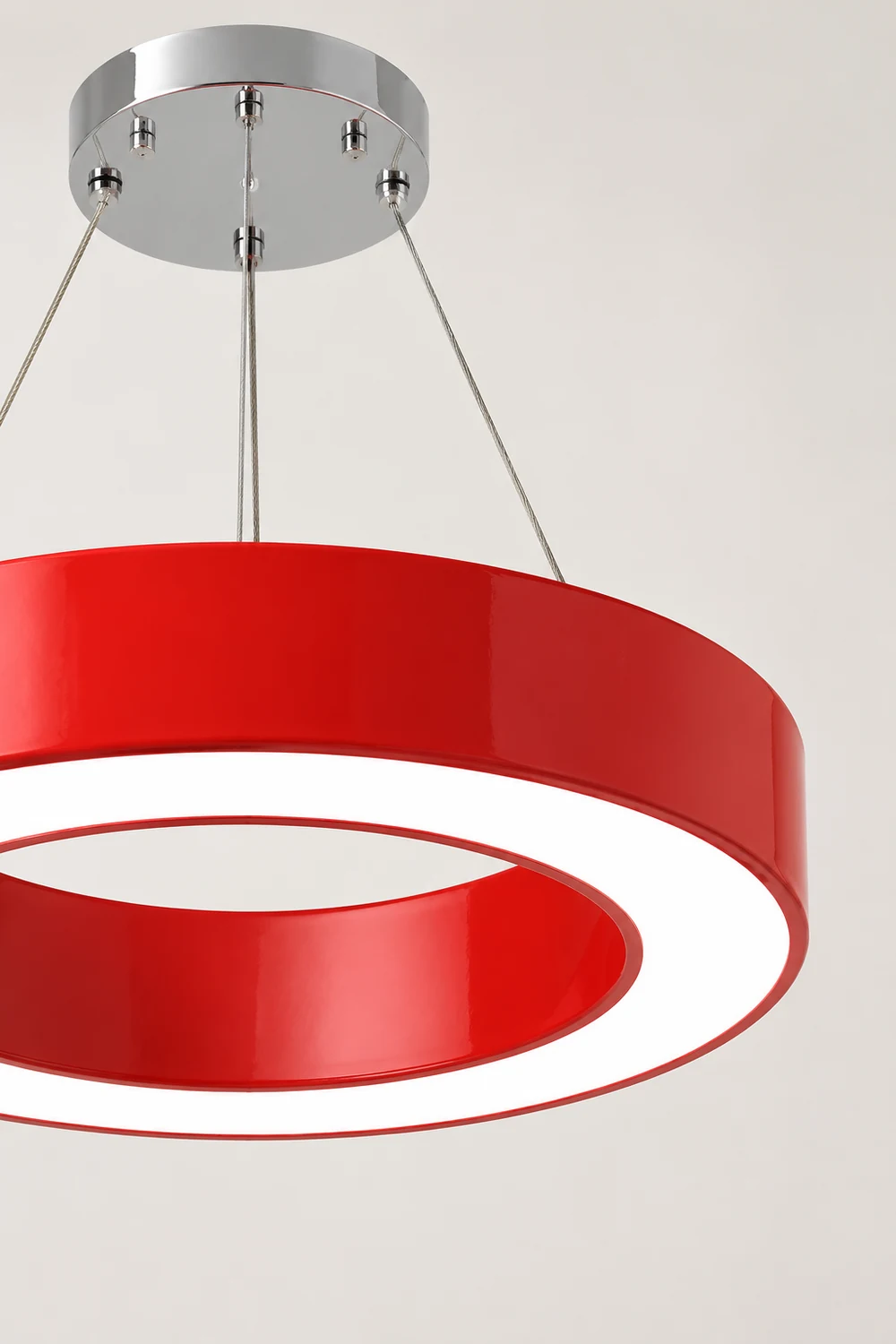 Morandi O Shape Modern Simple Pendant Light, 4 Color - Lumpaz