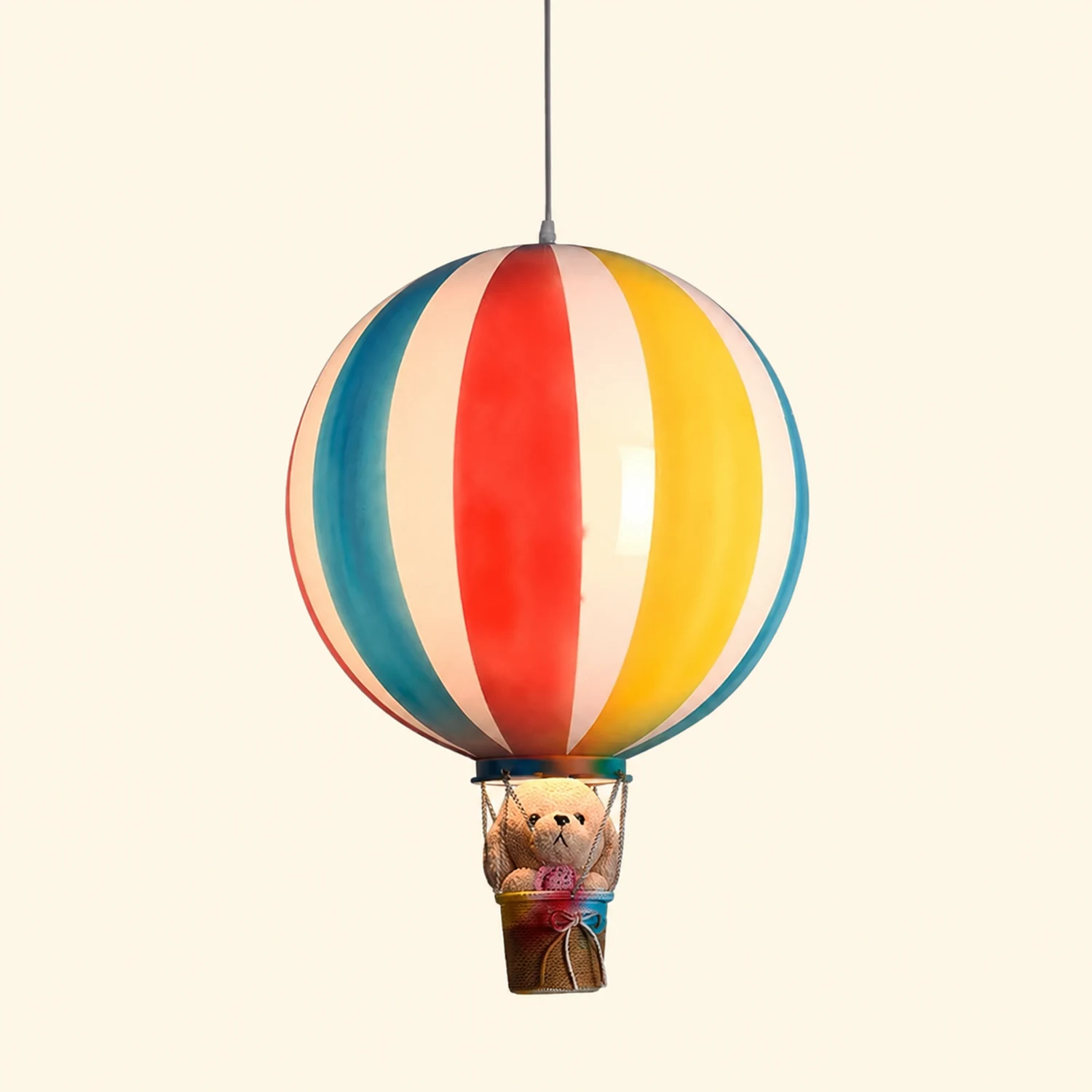 Nordic Creative Colorful Balloon Acrylic Pendant Light, Bedroom - Lumpaz