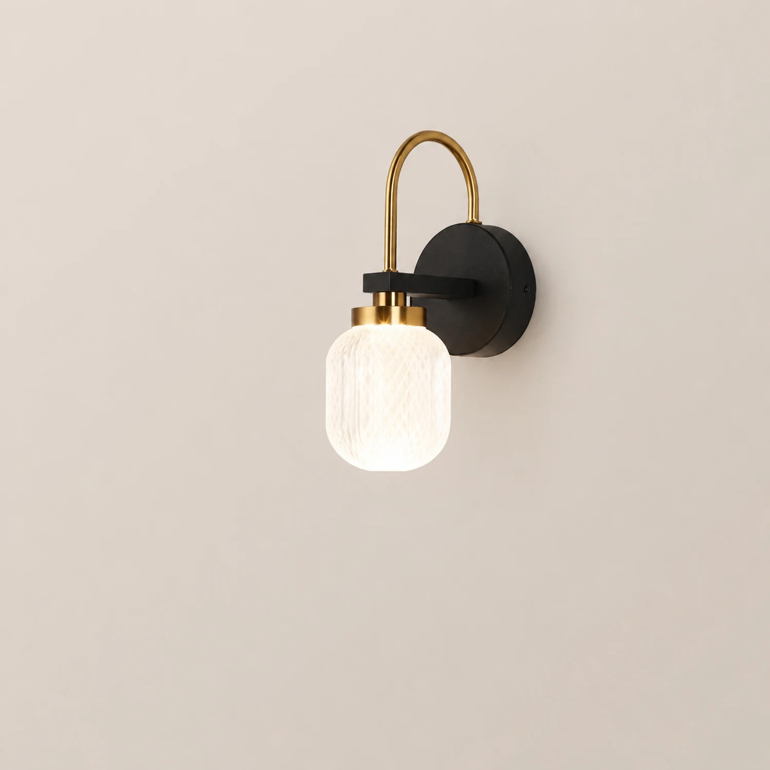 Blair Modern Metal/Acrylic Wall Lamp, 2 Style - Lumpaz