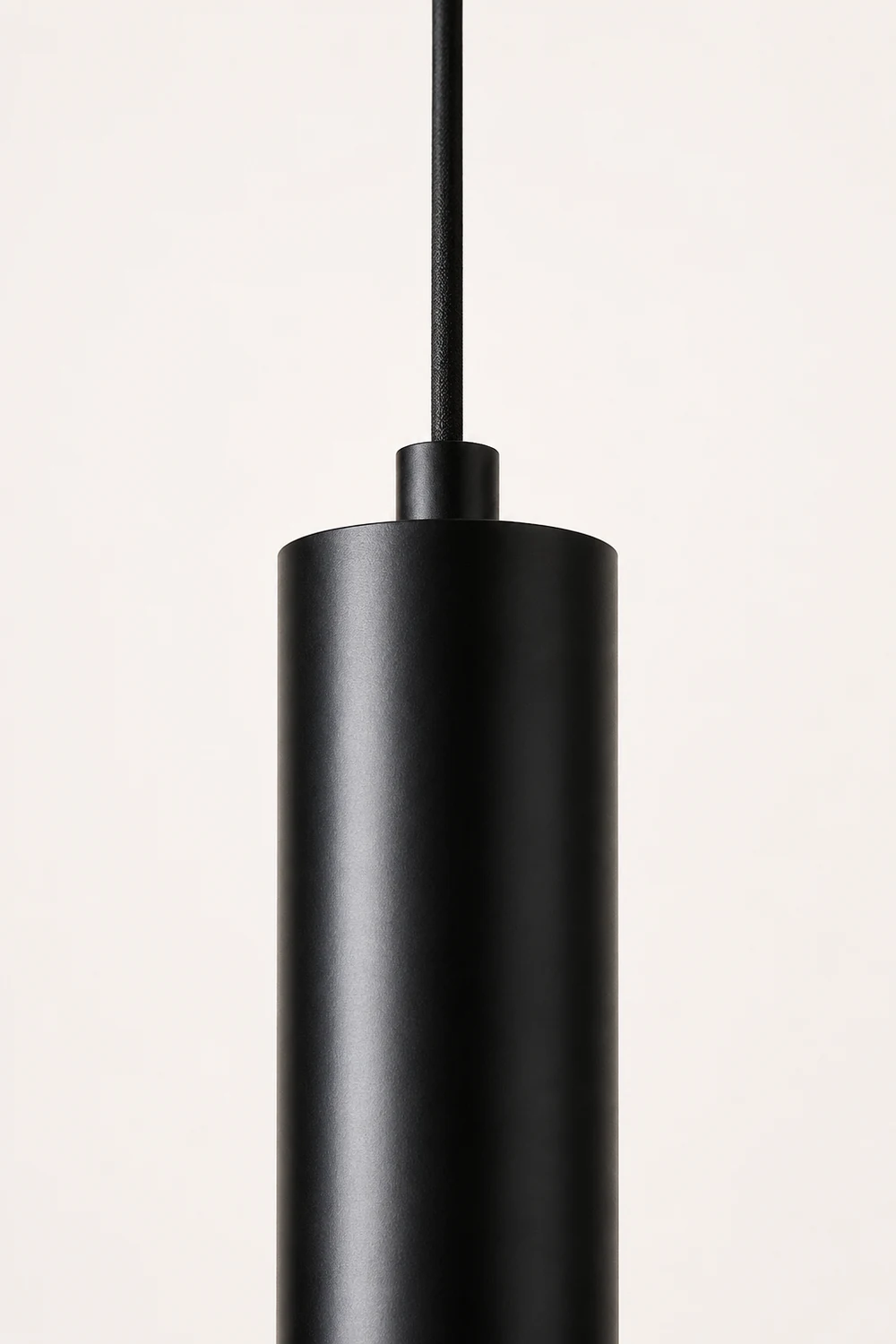 Sanna Minimalist LED Metal Pendant Light Black Living Room/Bedroom - Lumpaz
