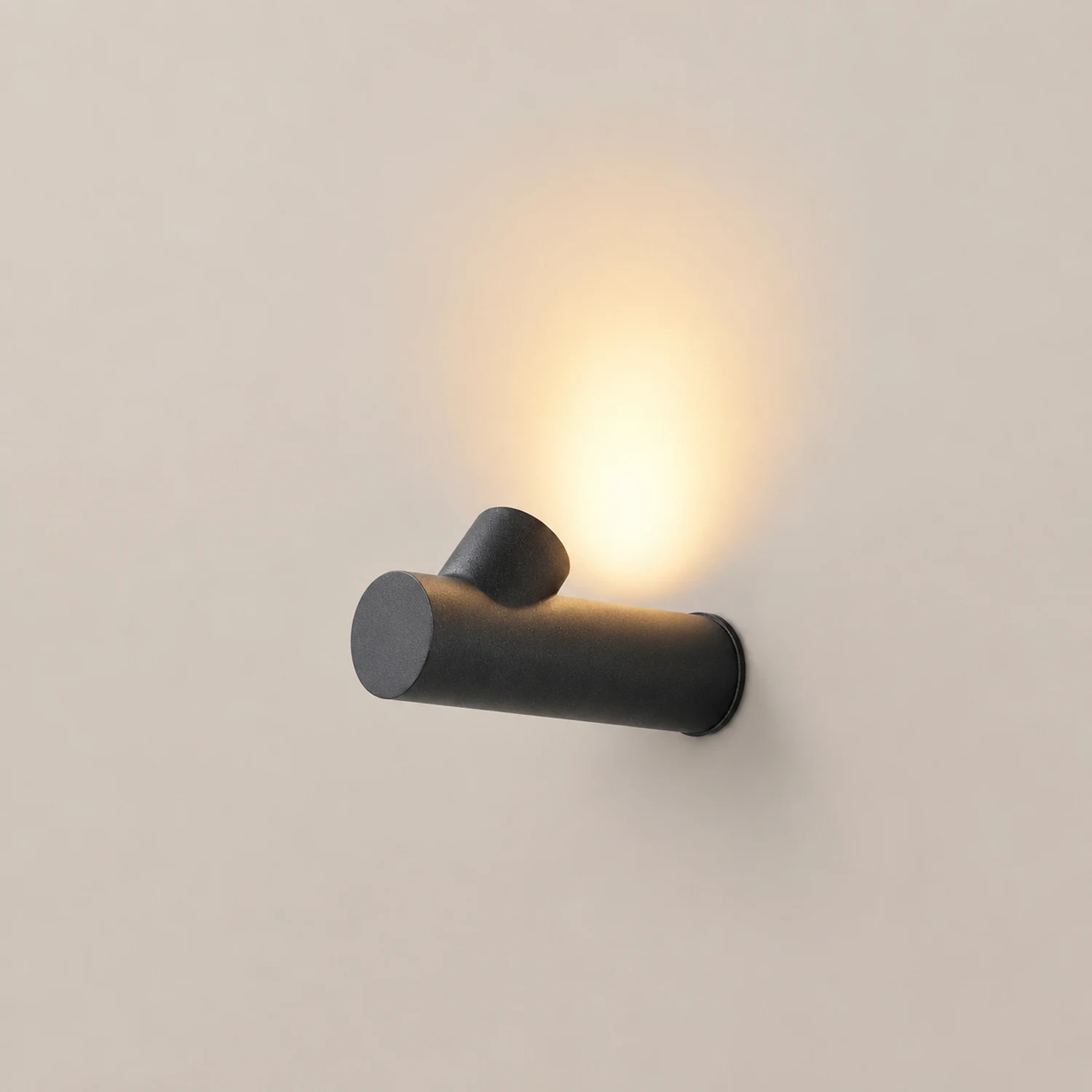 Orr Modern Waterproof Outdoor Wall Lighting, White & Black - Lumpaz