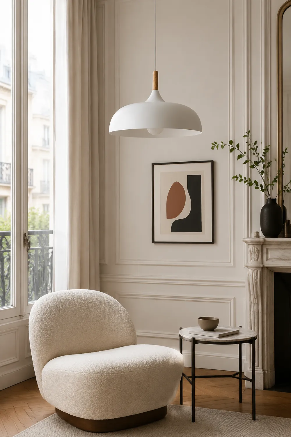 Leilani Modern Pendant Light Dome Macaron Metal Dining Room - Lumpaz