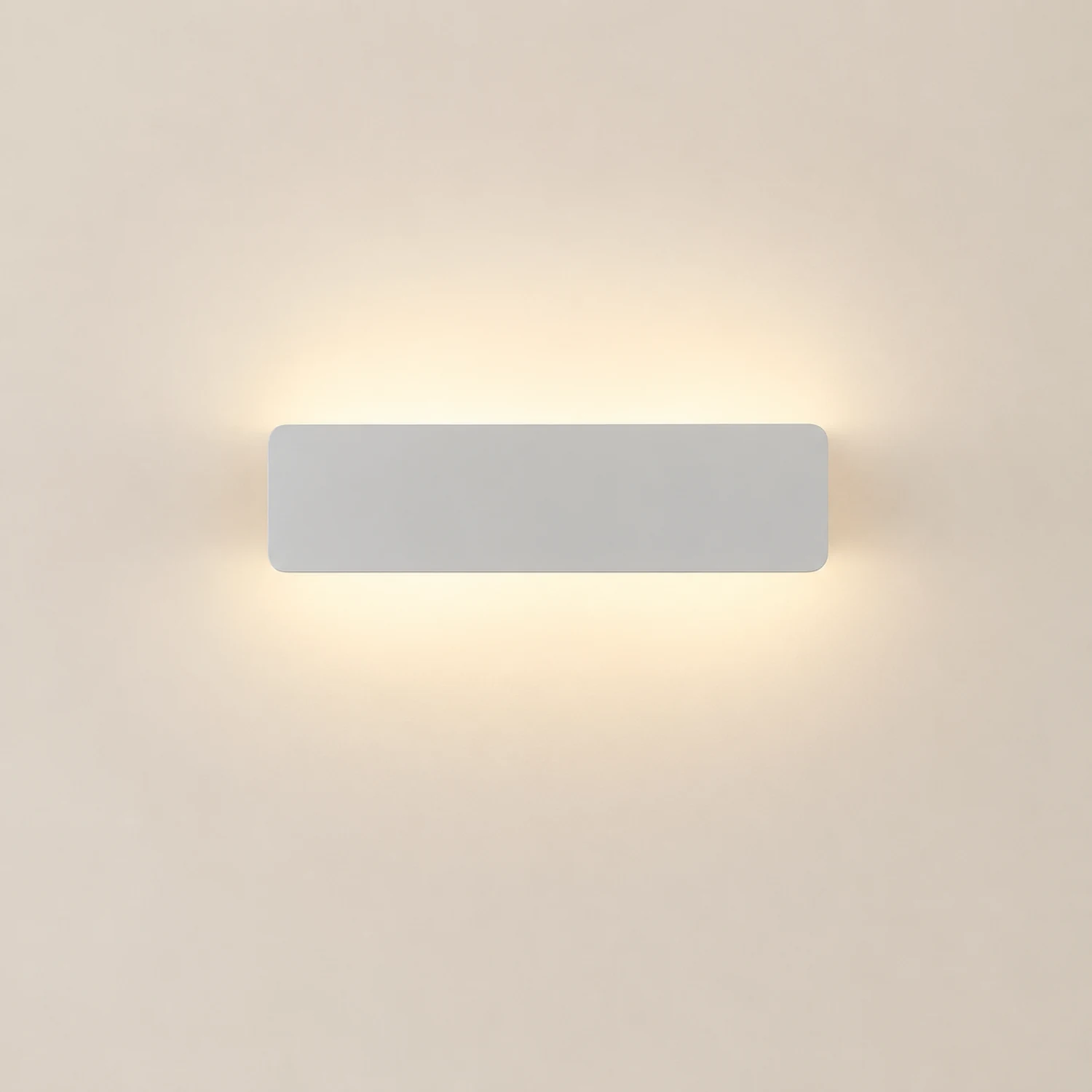 Orr LED Metal Indoor Wall Lamp Rotatable, White - Lumpaz
