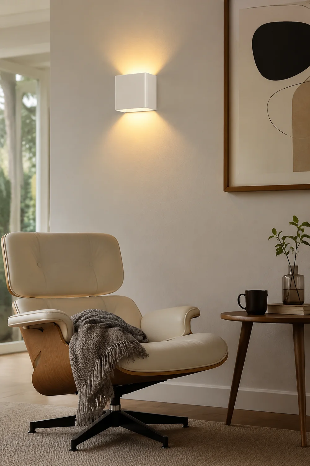 Orr Wall Lamp Square, 4" - Lumpaz