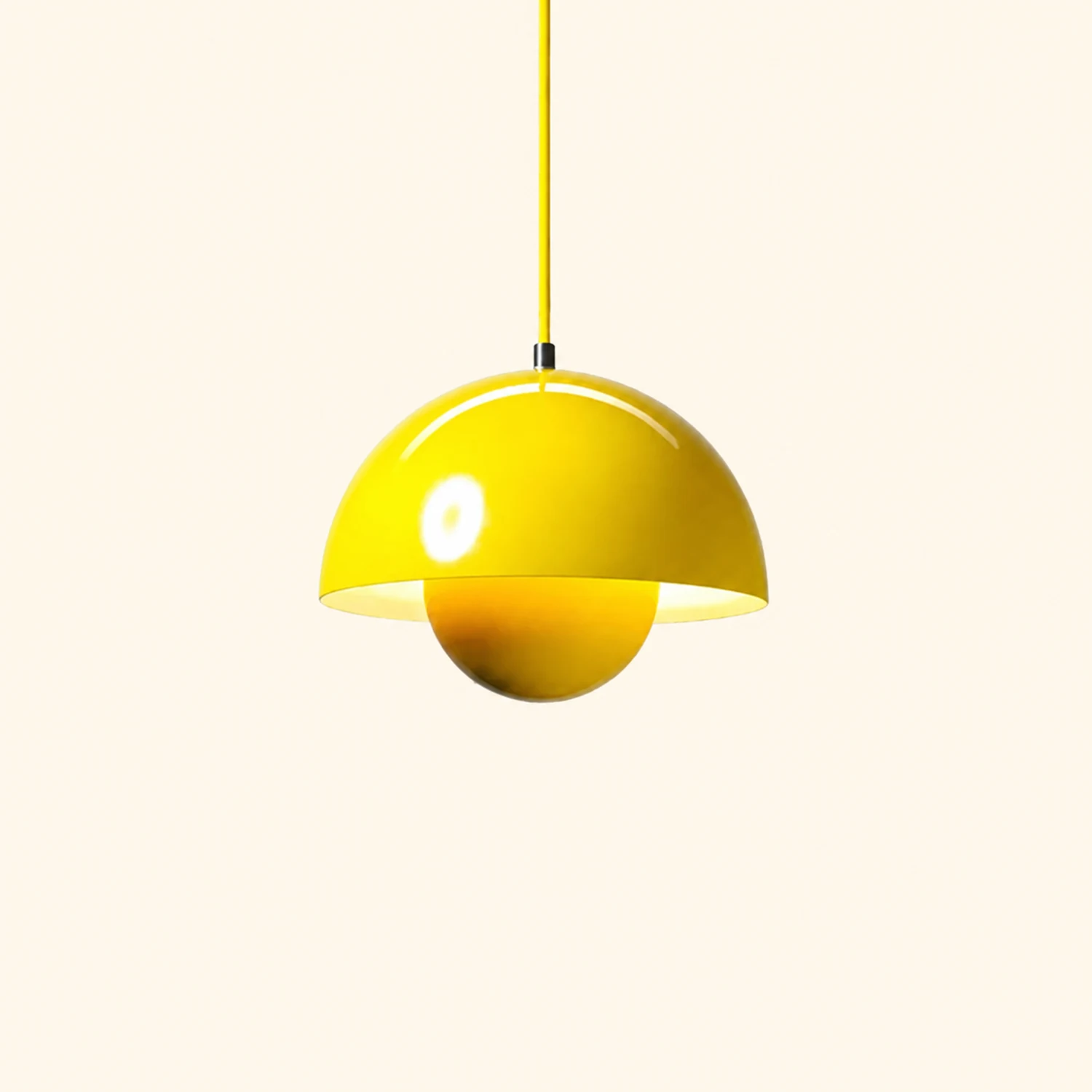 Morandi Modern Colorful Art Deco Pendant Light Metal Bedroom - Lumpaz