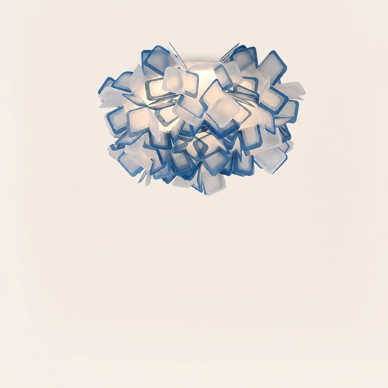 Morandi Art Deco Flower Acrylic Flush Mount Ceiling Light 7 Colors - Lumpaz