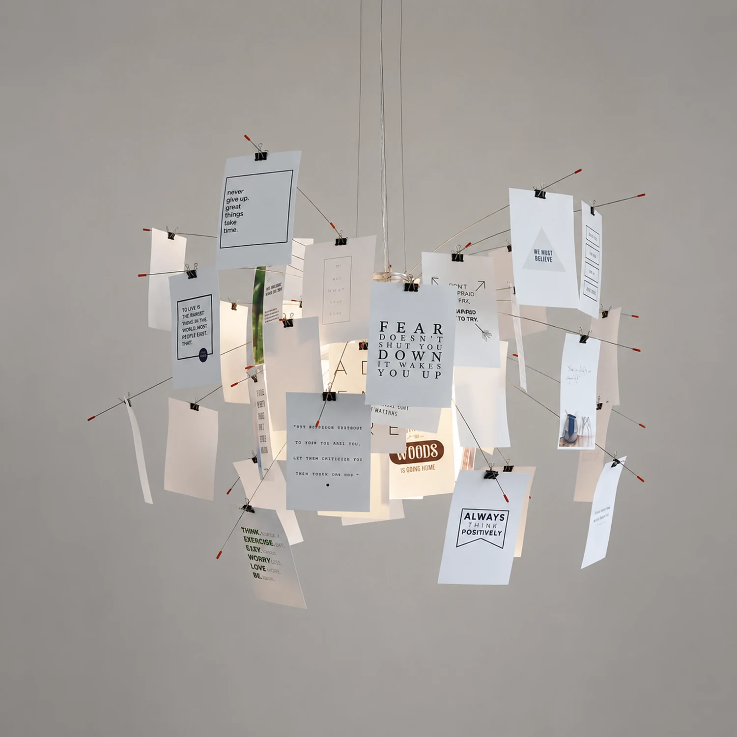 Renée Creative Picture Pendant Light Art Deco Bedroom Living Room - Lumpaz