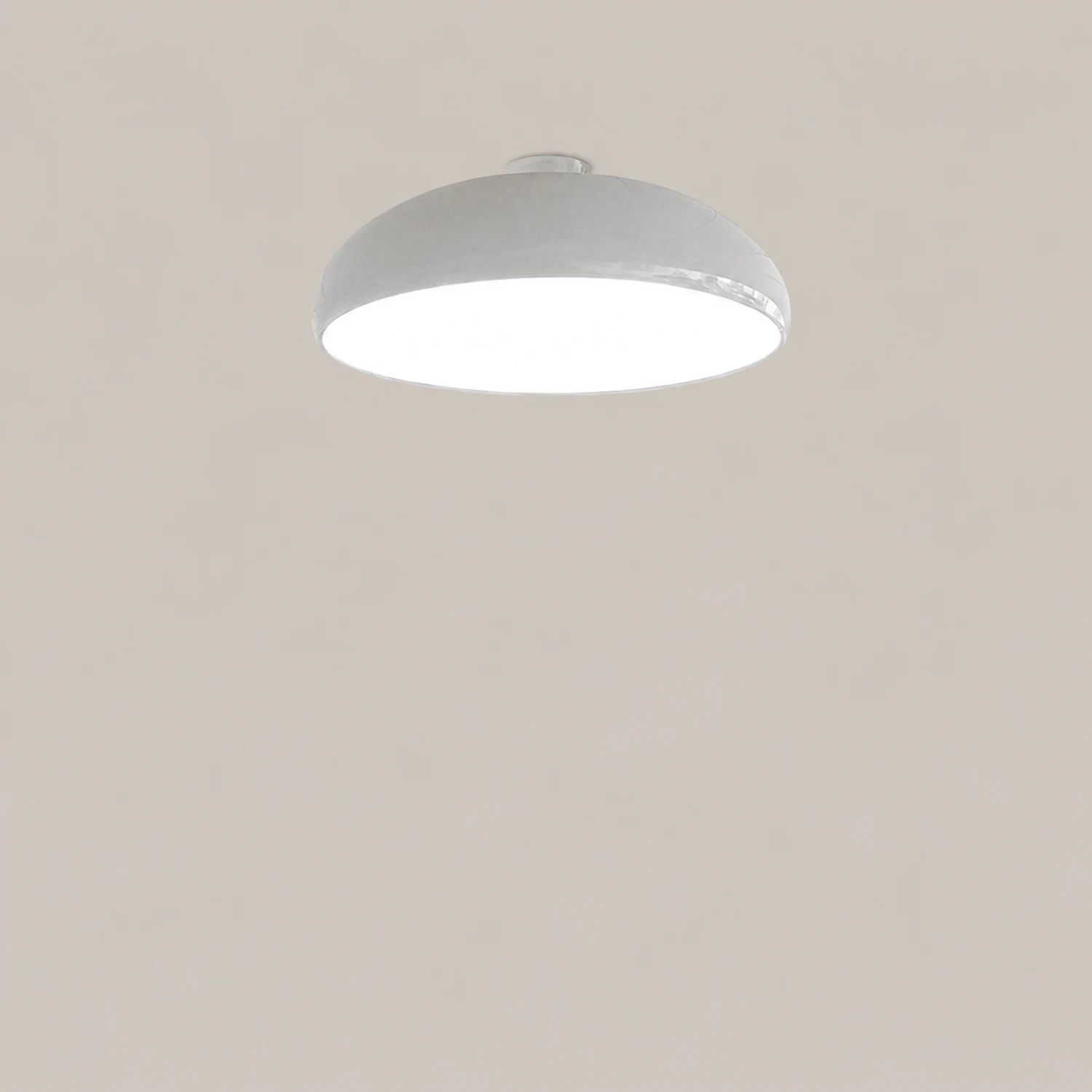 Morandi Vintage LED Ceiling Light White/Black/Red/Orange Metal Bedroom/Living Room - Lumpaz