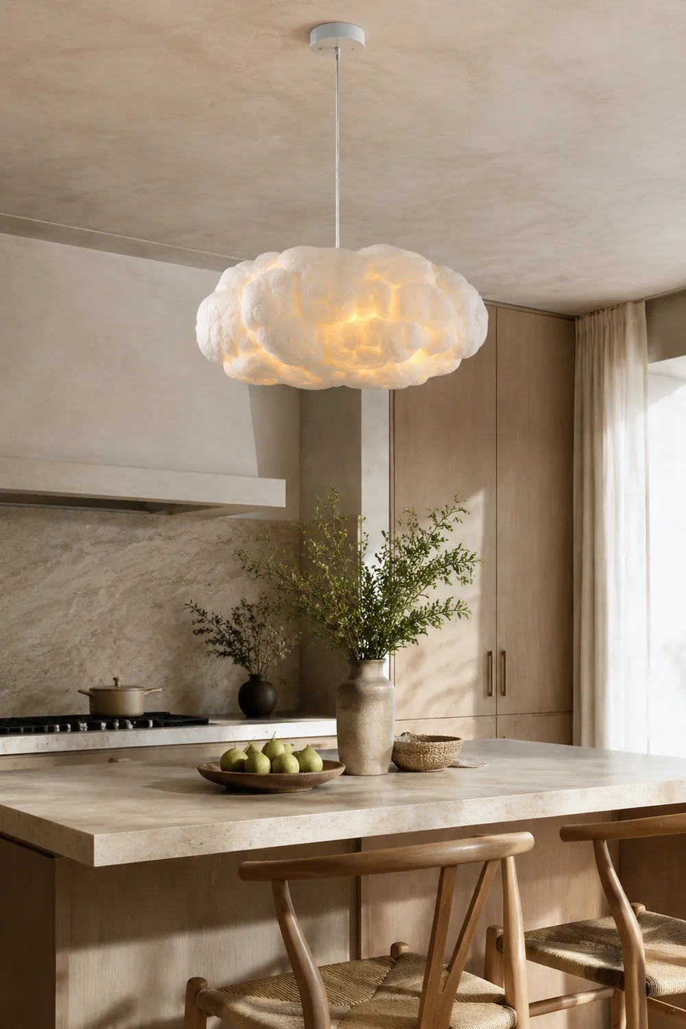 Minori Cloud Nordic Designer Pendant Light - Lumpaz
