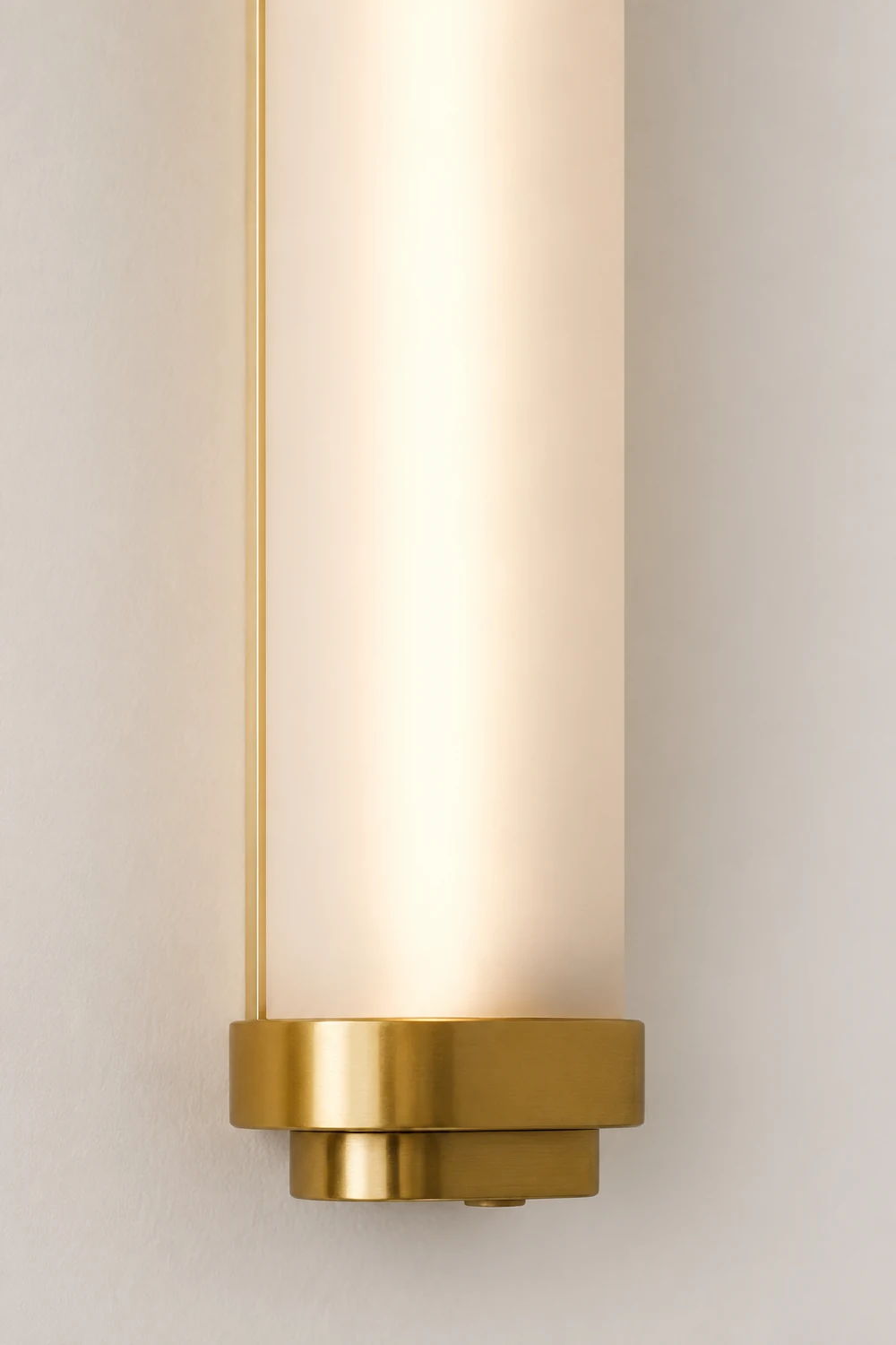 Edge Minimalist Cylindrical Metal Outdoor Wall Lamp, Black/Gold/Silver - Lumpaz