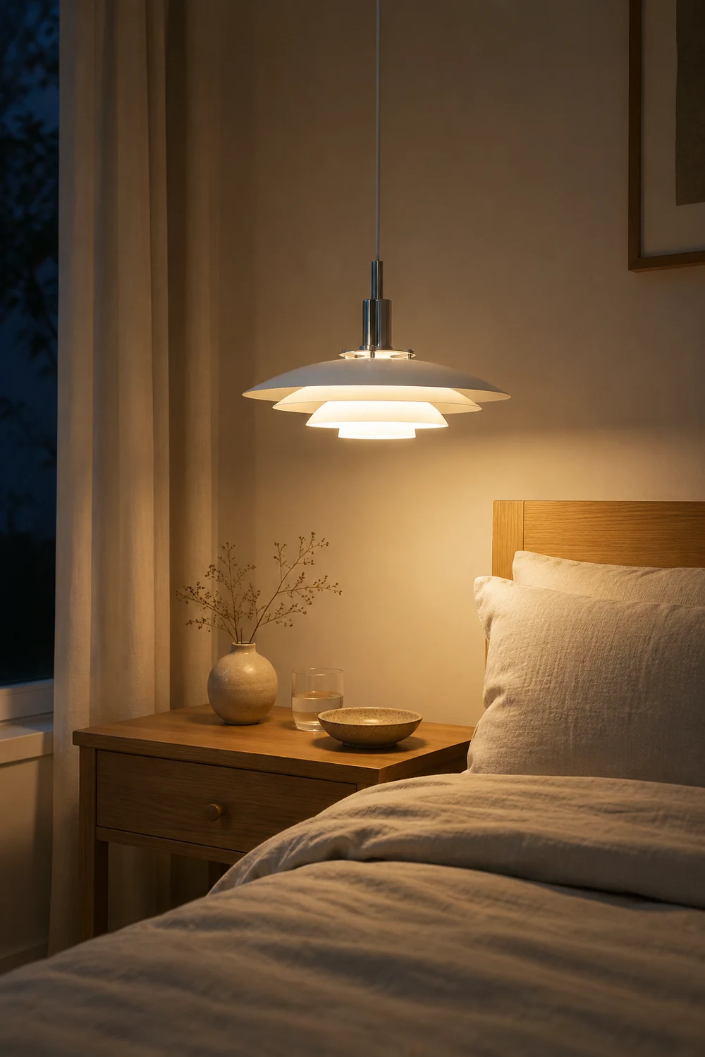 Carins Cluster White Nordic Pendant Light Living Room/Kitchen - Lumpaz