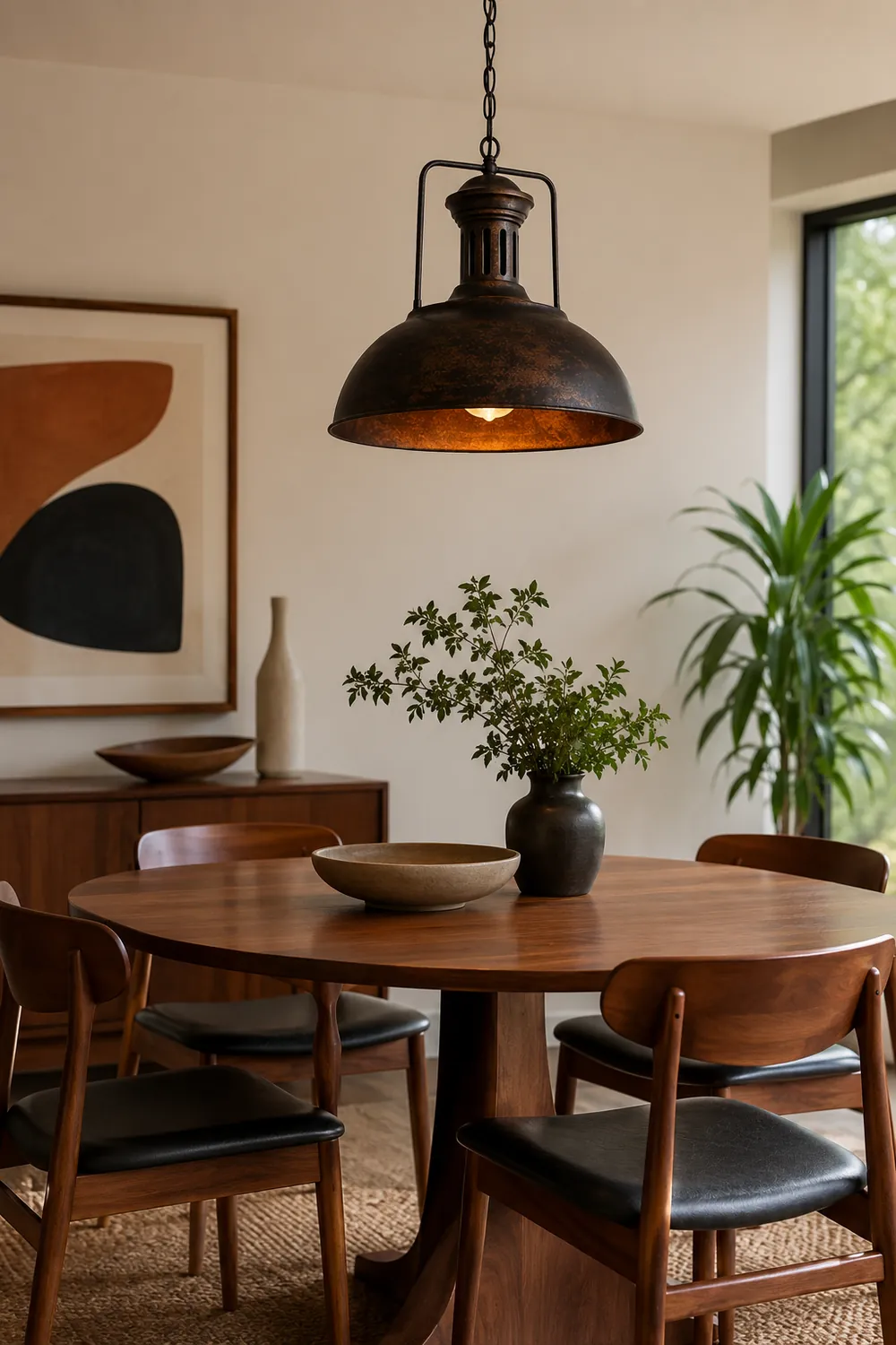 Alessio Vintage Rustic Pendant Light - Lumpaz