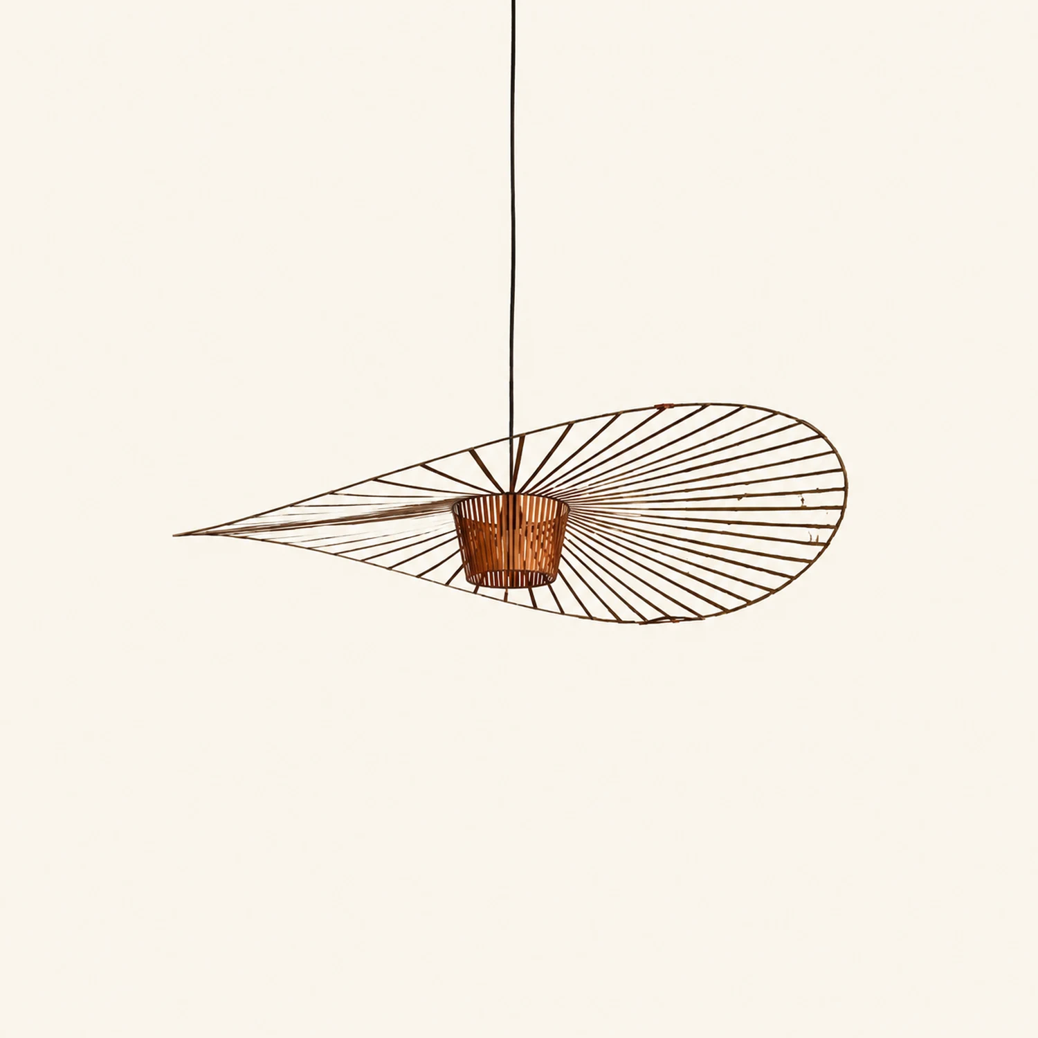 Renée Modern Flower Fabric Pendant Light 4 Color, Black/White/Gold/Brown - Lumpaz