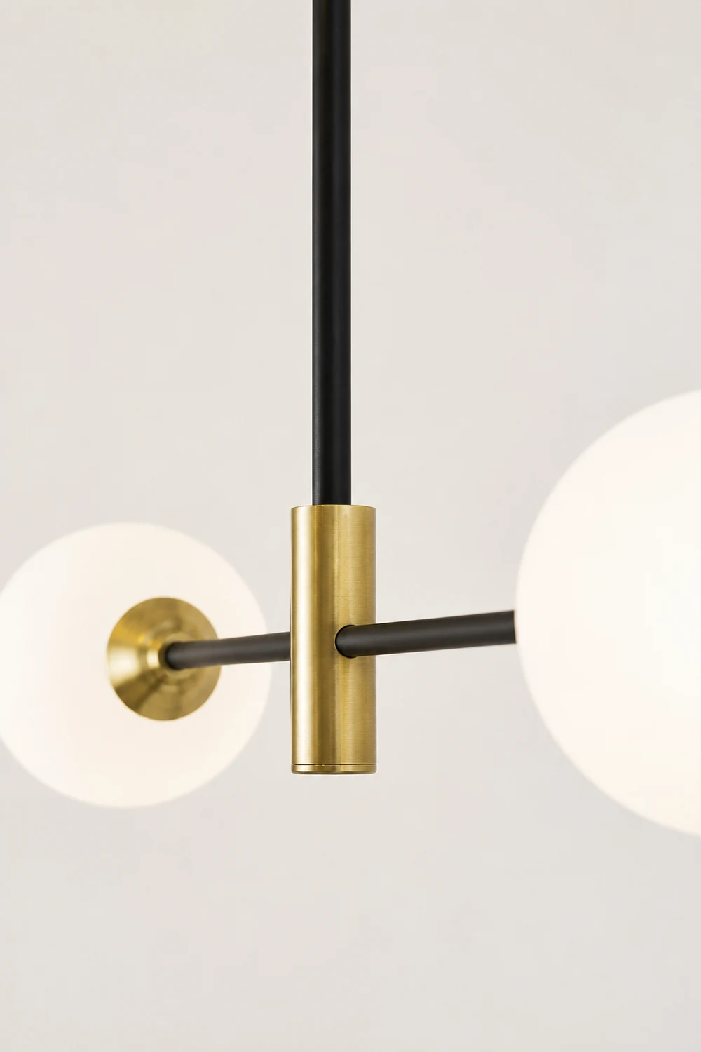 Valentina Nordic Bubble Metal Pendant Light, Black - Lumpaz