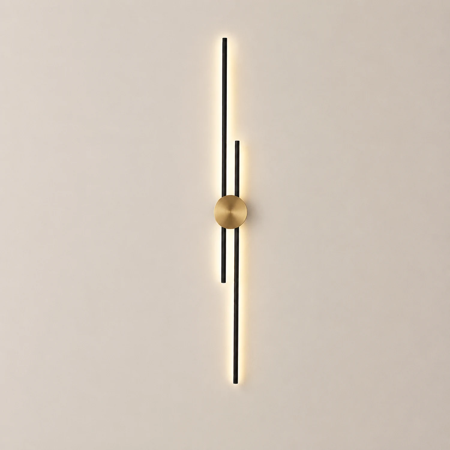 Alana Modern Linear 2 Color Metal Wall Lamp - Lumpaz