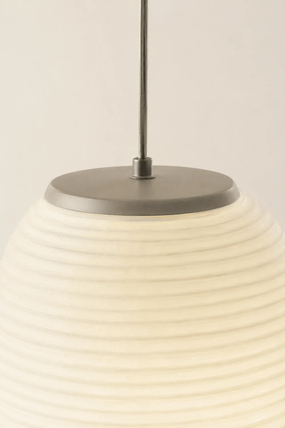 Renée Designer Glass/Metal Simple Pendant Light - Lumpaz