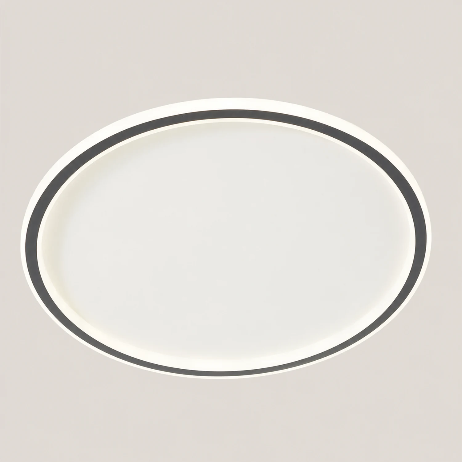 Quinn Flush Mount Ceiling Light Modern LED Round Hollow - Lumpaz