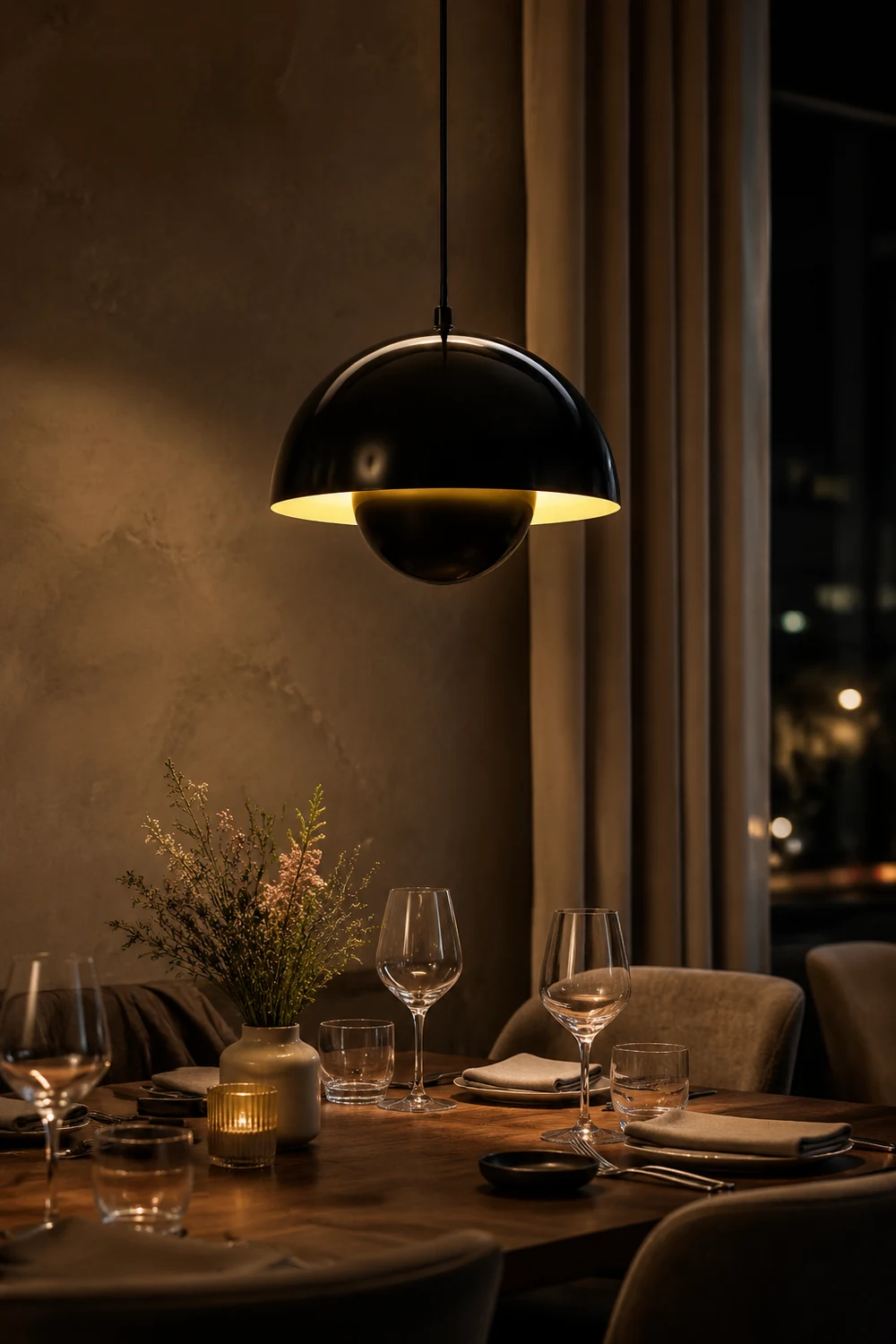 Morandi Modern Colorful Art Deco Pendant Light Metal Bedroom - Lumpaz