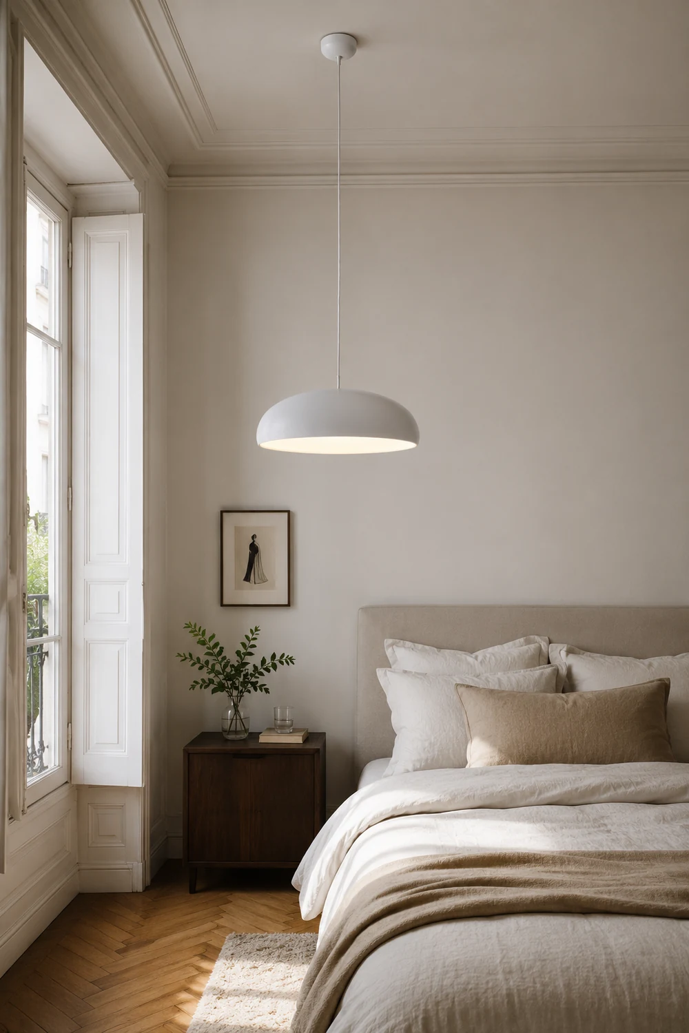 Leilani Elegant Modern Artistic Deco Pendant Light Metal Acrylic Dining Room - Lumpaz