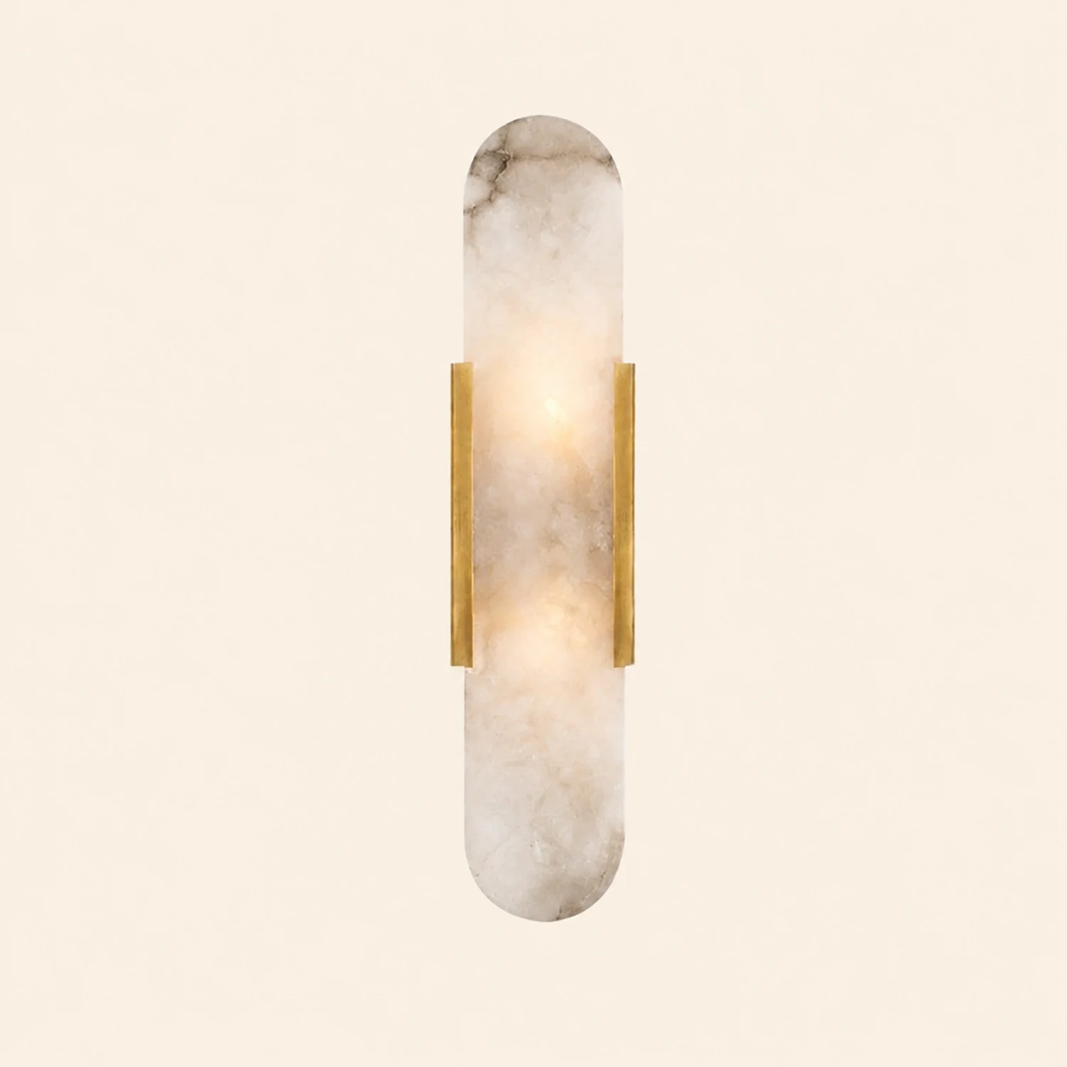 Chan Dolomite Wall Mounted Reading Light Sconces, Black & Gold - Lumpaz
